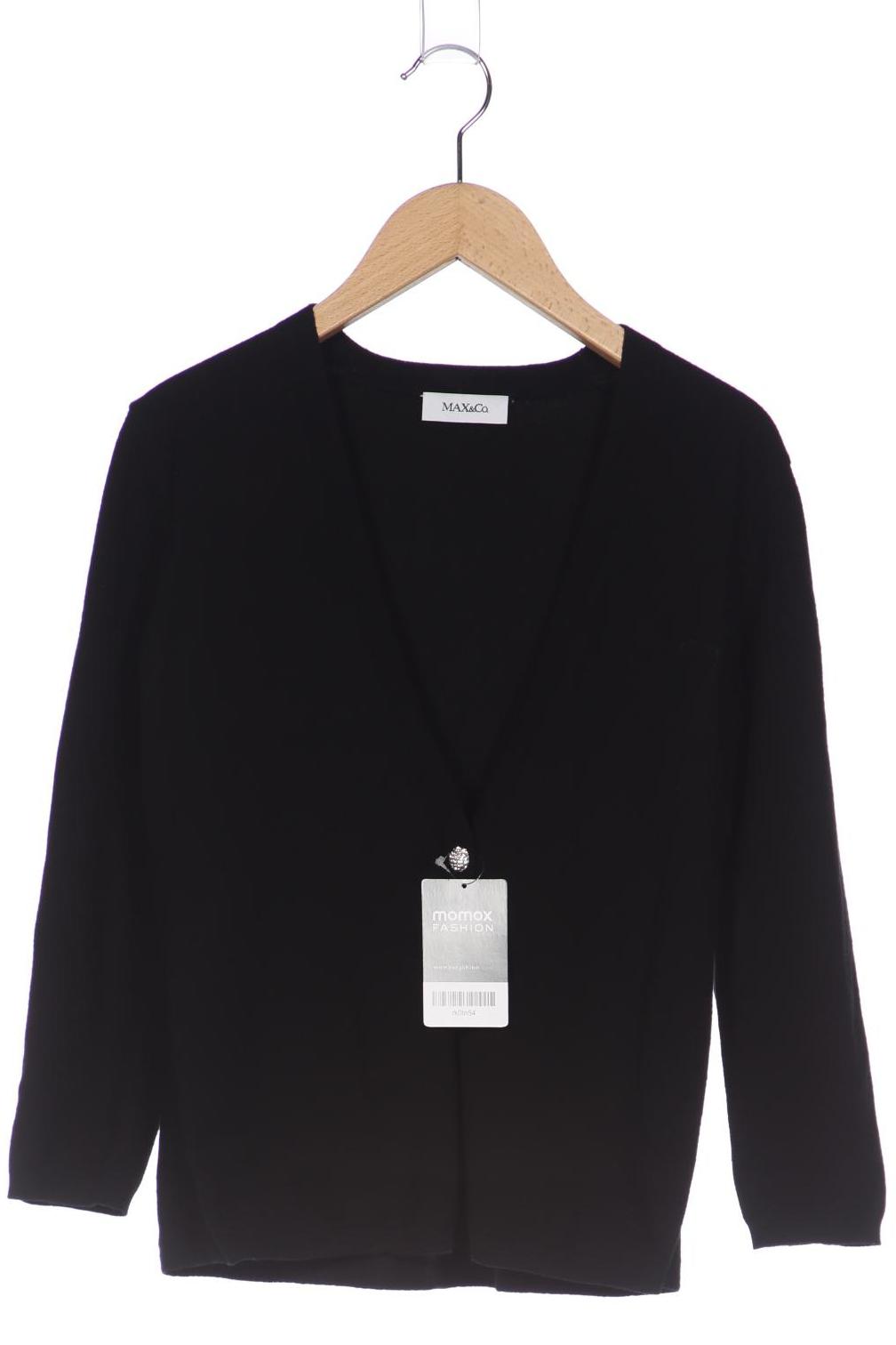 

MAX&Co. Damen Strickjacke, schwarz, Gr. 36