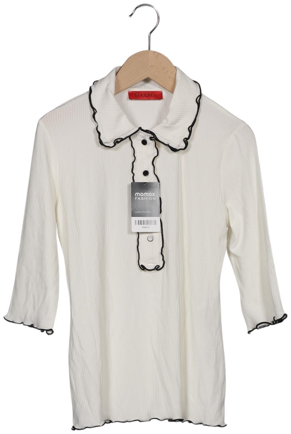 

MAX&Co. Damen Poloshirt, weiß, Gr. 36