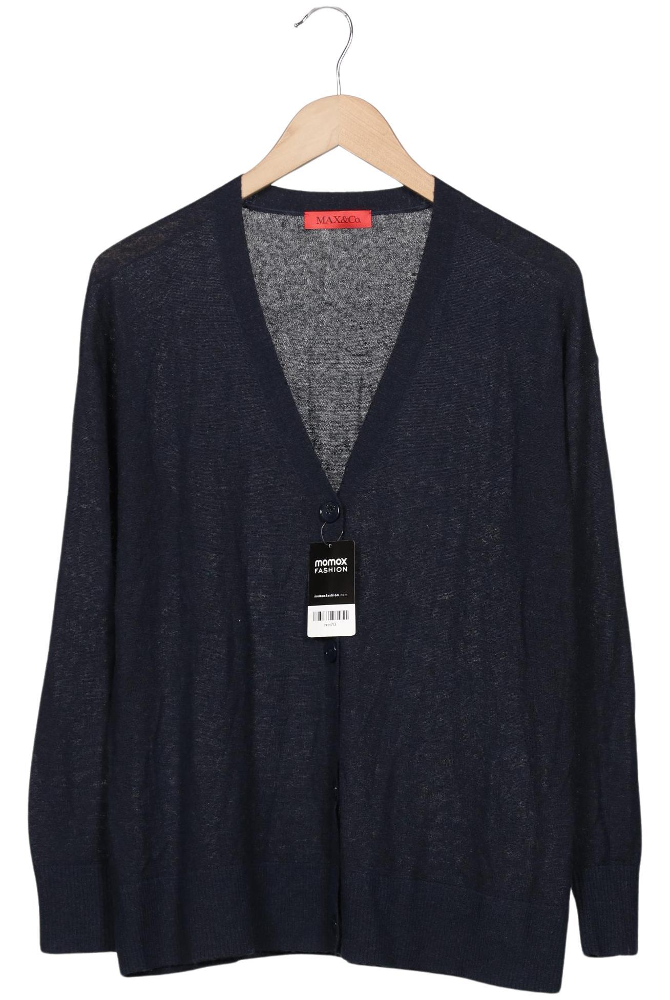

MAX&Co. Damen Strickjacke, marineblau, Gr. 46