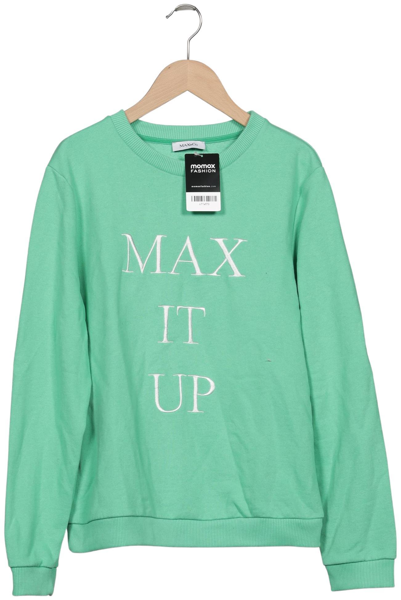 

MAX&Co. Damen Sweatshirt, grün, Gr. 38