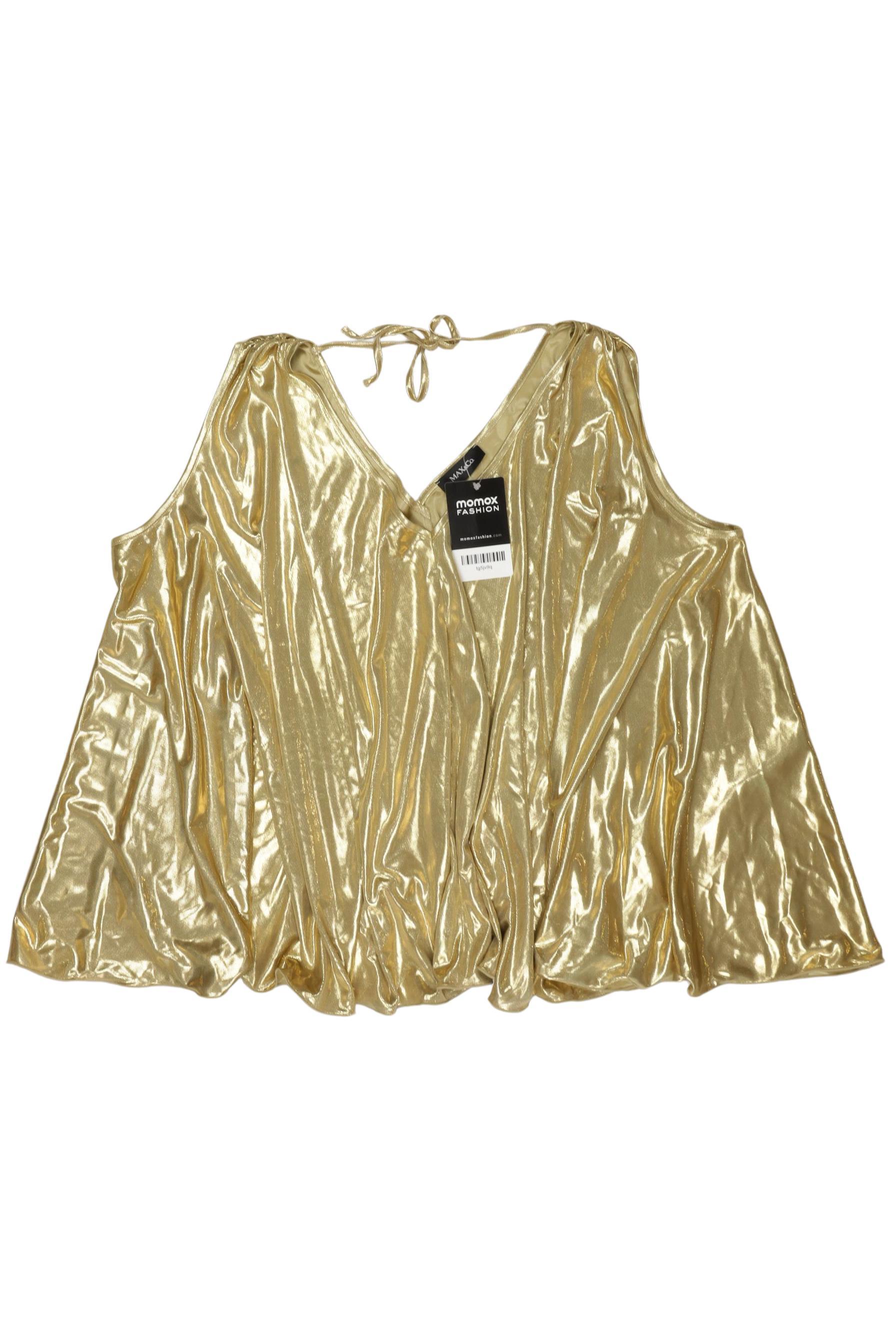 

MAX&Co. Damen Top, gold, Gr. 34