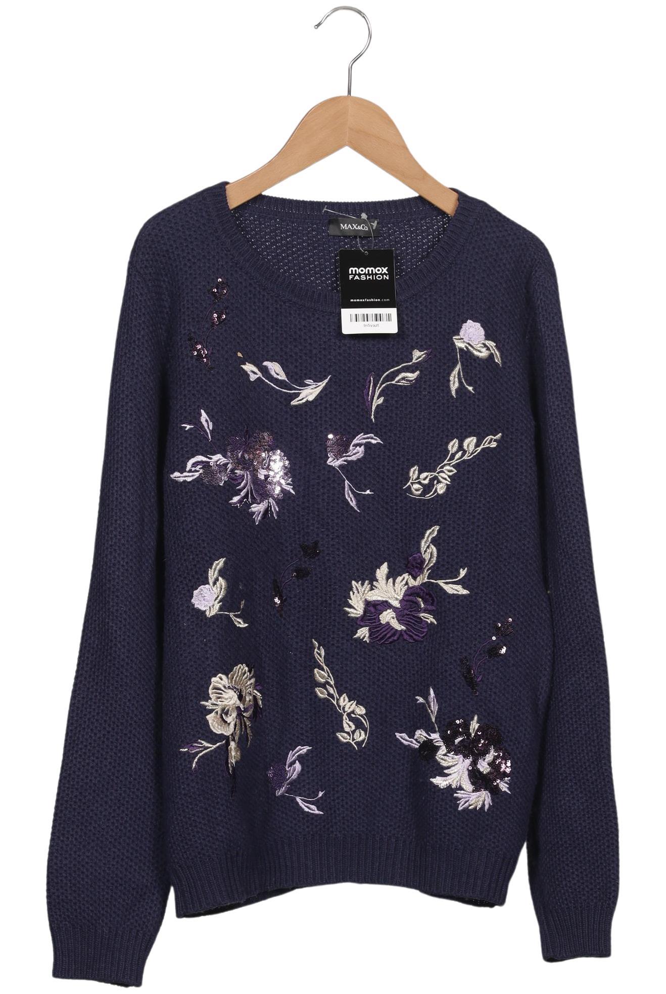 

MAX&Co. Damen Pullover, marineblau, Gr. 42