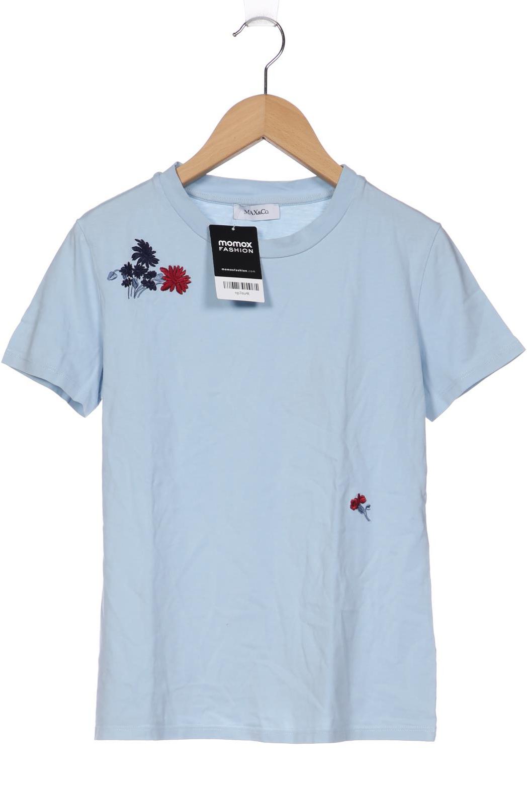 

MAX&Co. Damen T-Shirt, hellblau, Gr. 38