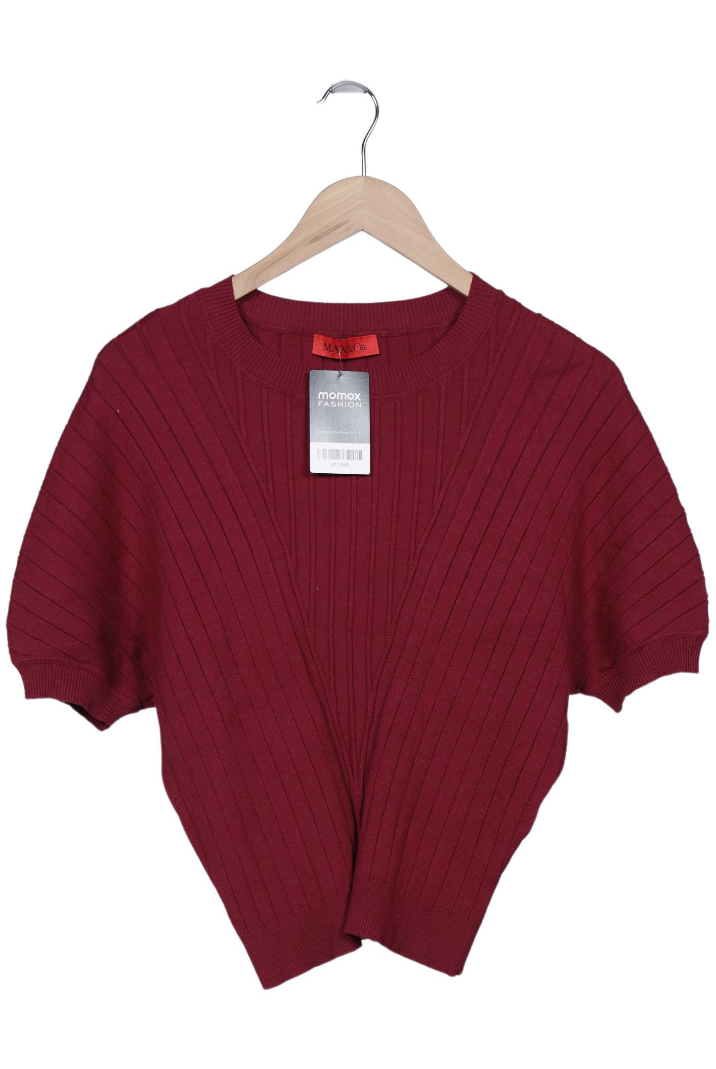 

MAX&Co. Damen Pullover, bordeaux, Gr. 38