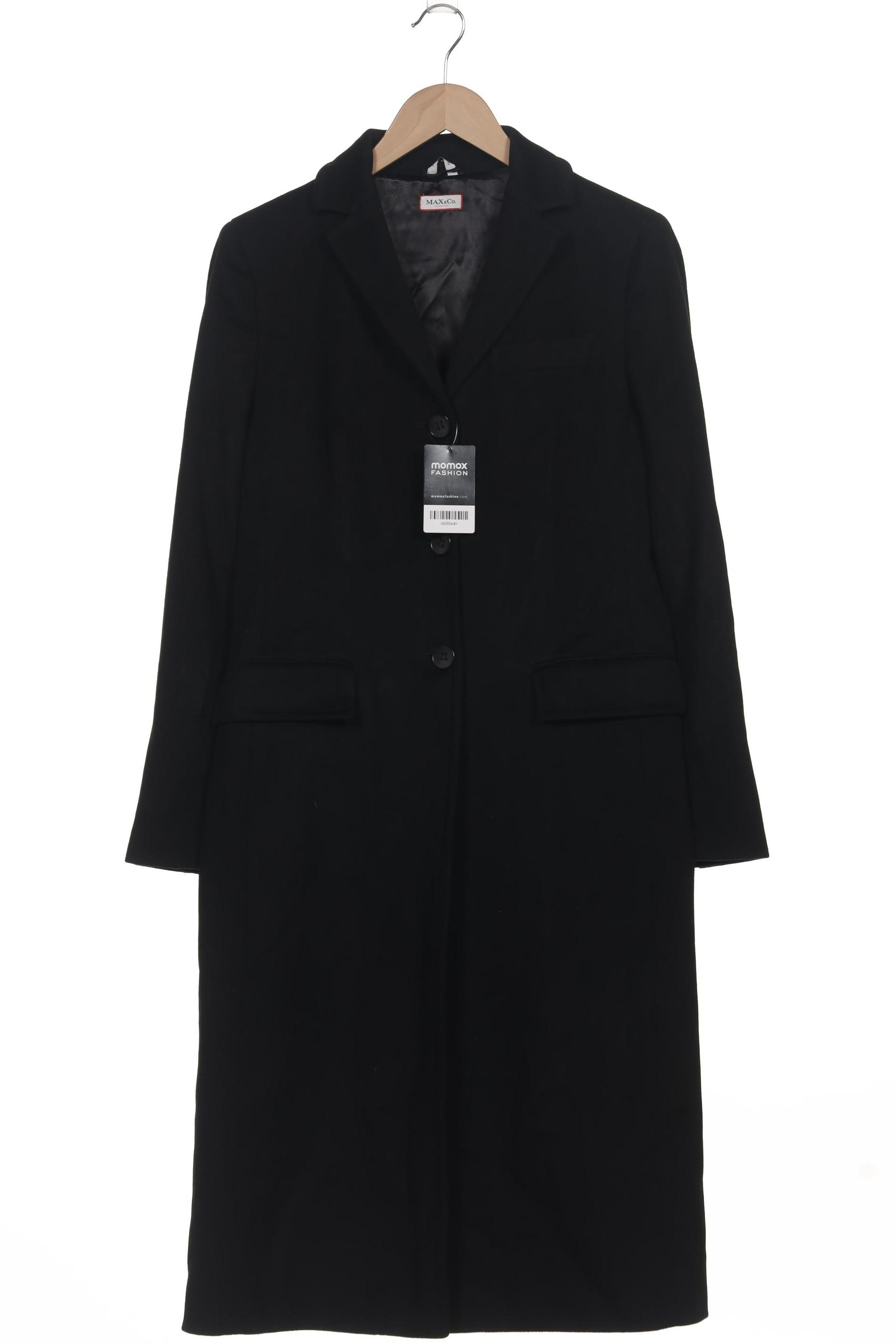 

MAX&Co. Damen Mantel, schwarz, Gr. 40