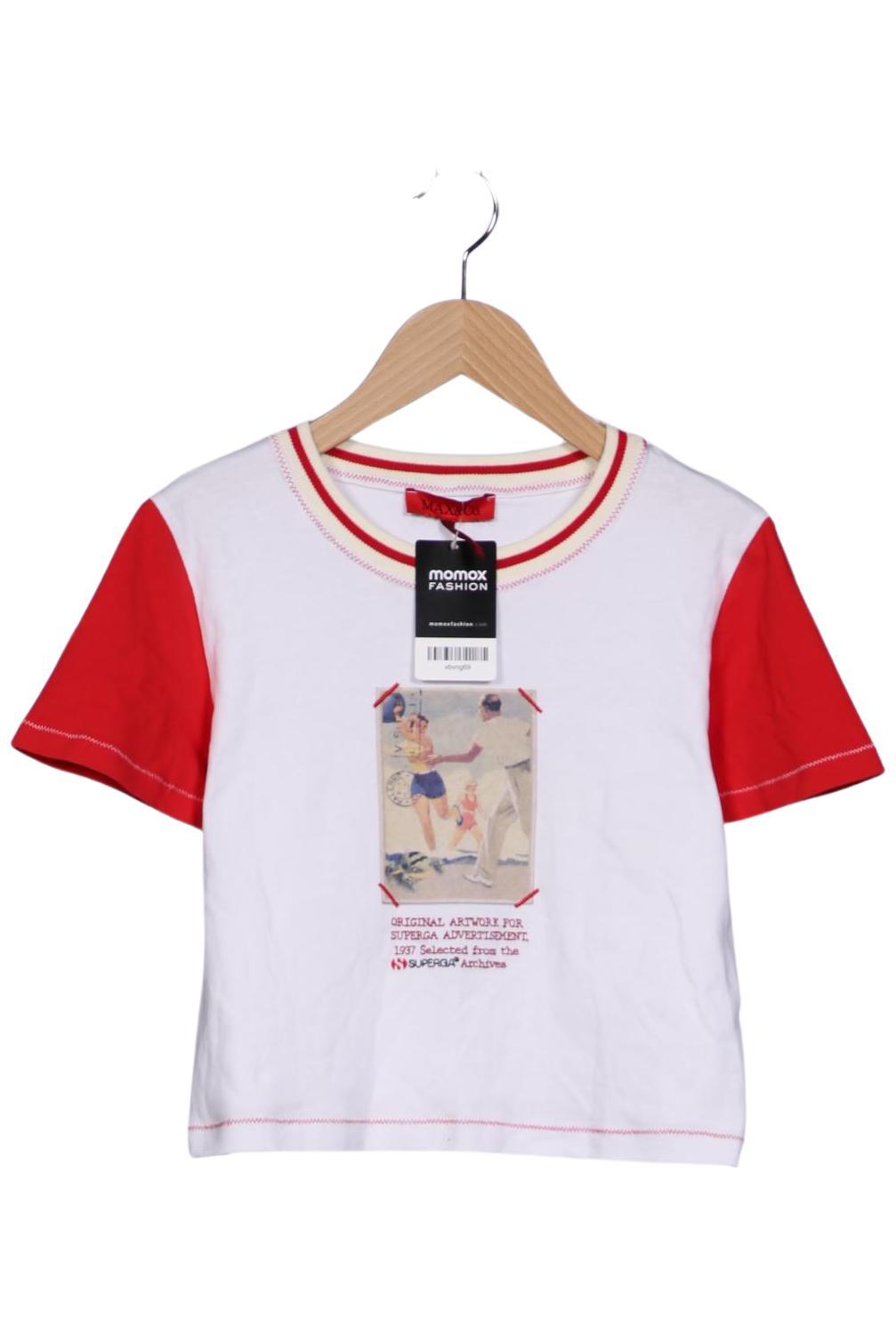 

MAX&Co. Damen T-Shirt, weiß, Gr. 36
