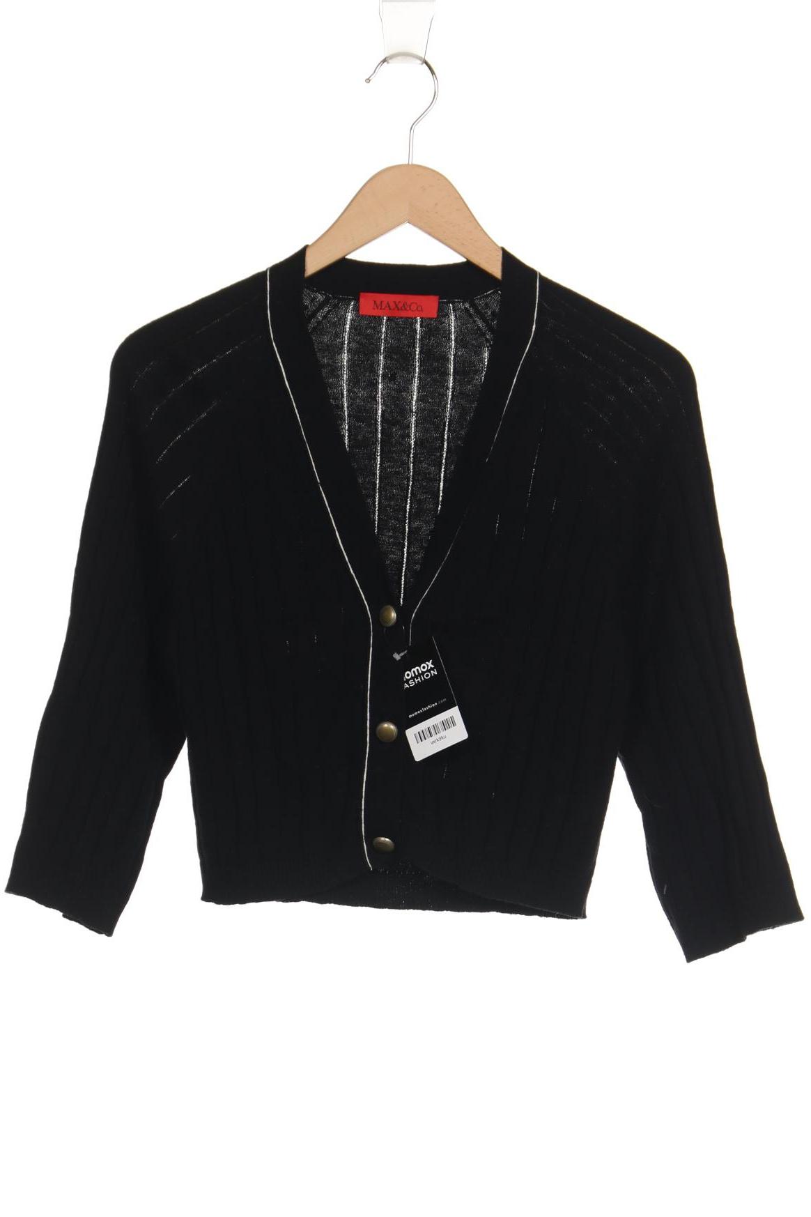 

MAX&Co. Damen Strickjacke, schwarz, Gr. 34