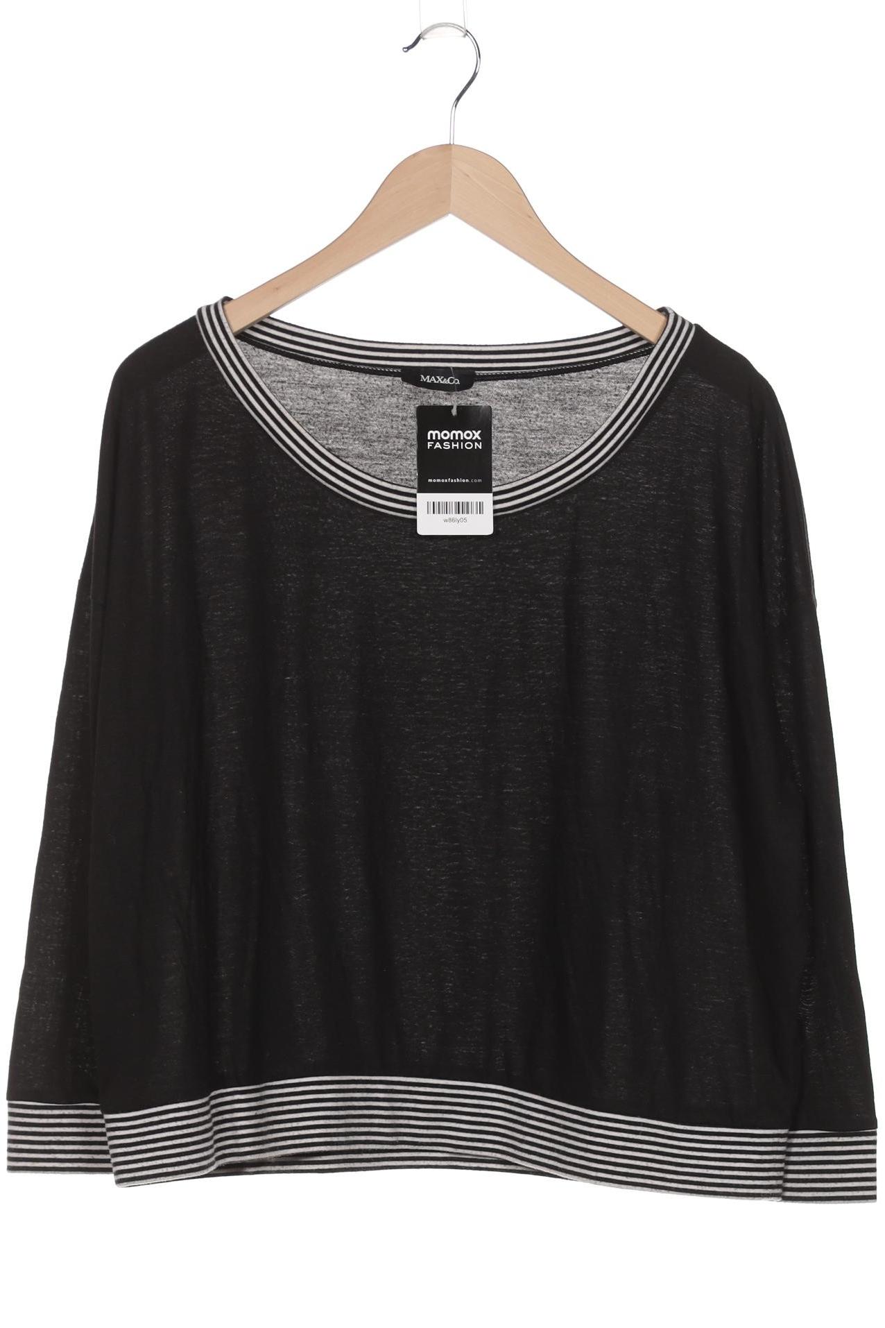 

MAX&Co. Damen Langarmshirt, schwarz, Gr. 36