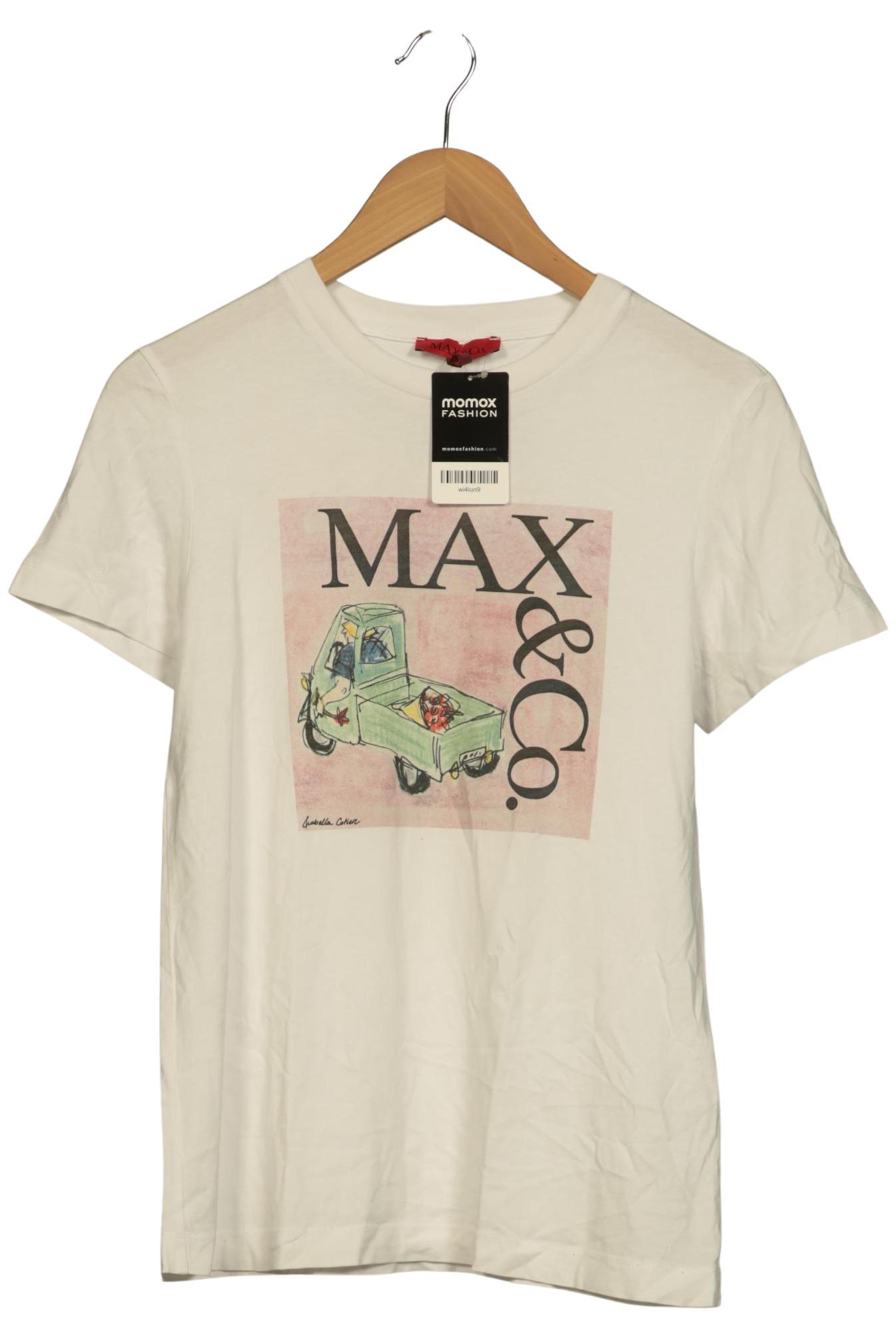 

MAX&Co. Damen T-Shirt, cremeweiß, Gr. 36