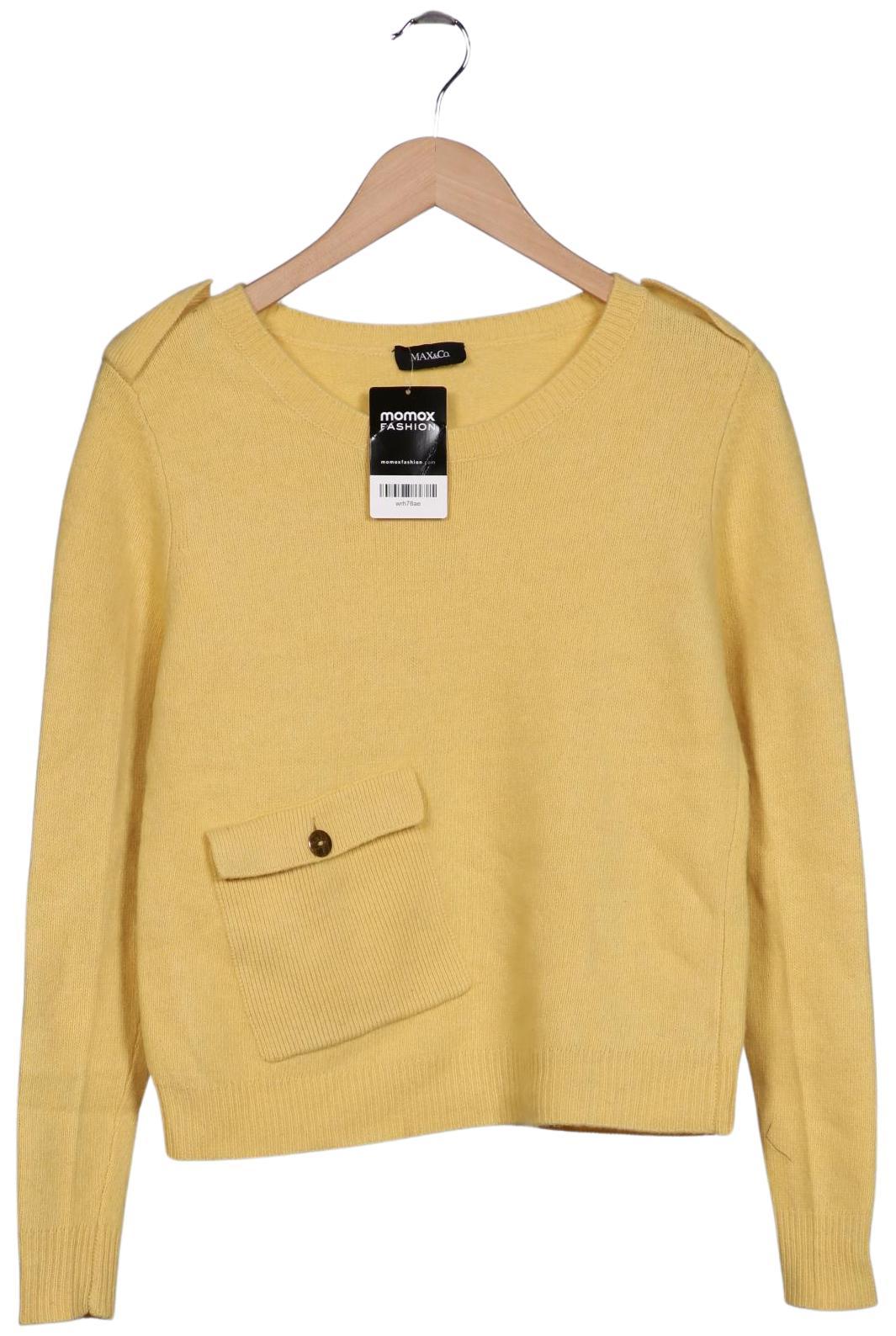 

MAX&Co. Damen Pullover, gelb, Gr. 36