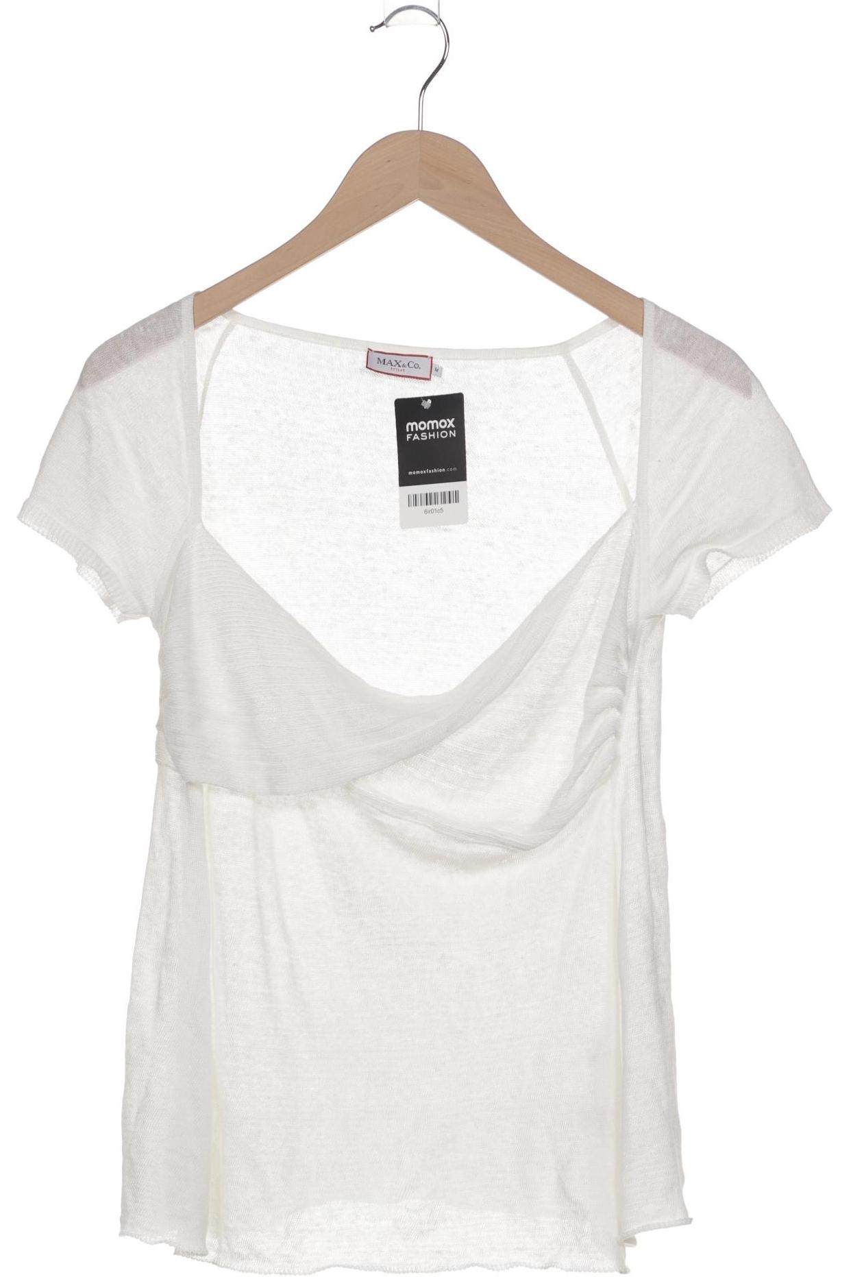 

MAX&Co. Damen T-Shirt, weiß, Gr. 38