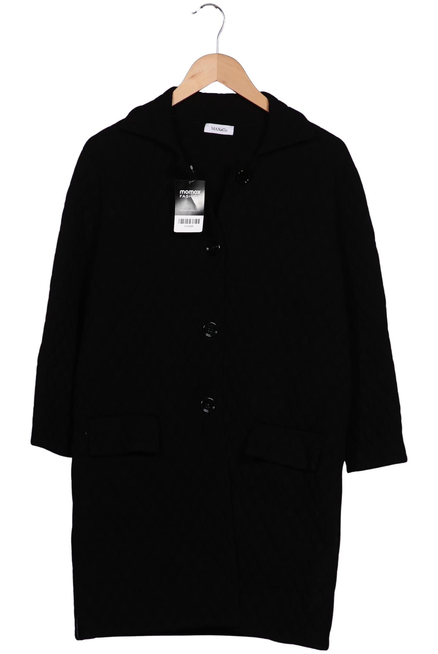 

MAX&Co. Damen Mantel, schwarz, Gr. 38