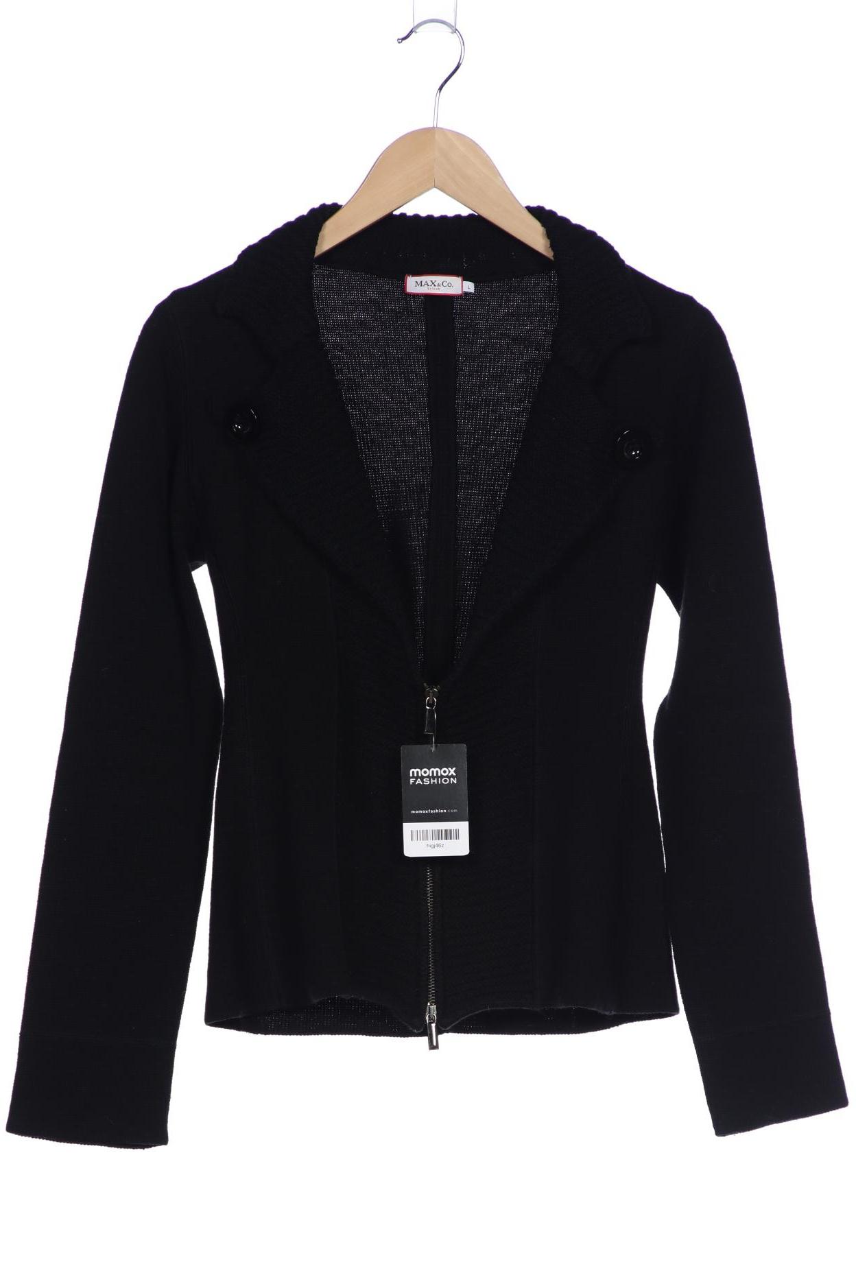 

MAX&Co. Damen Strickjacke, schwarz, Gr. 42