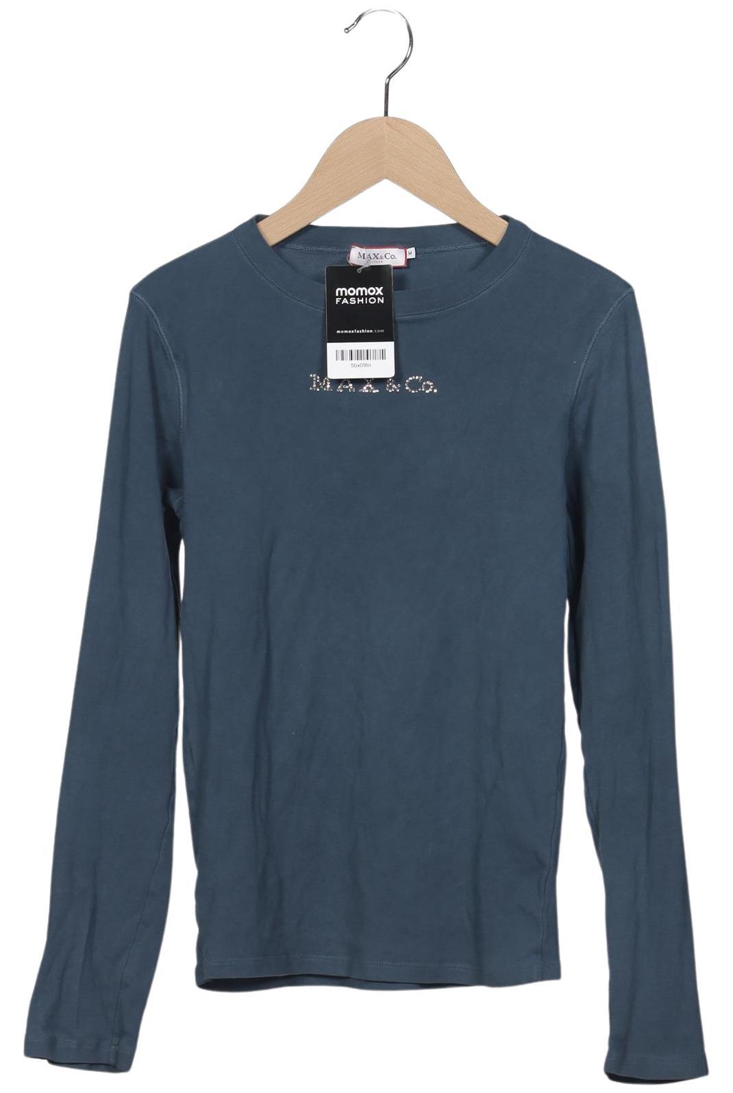 

MAX&Co. Damen Langarmshirt, türkis, Gr. 38