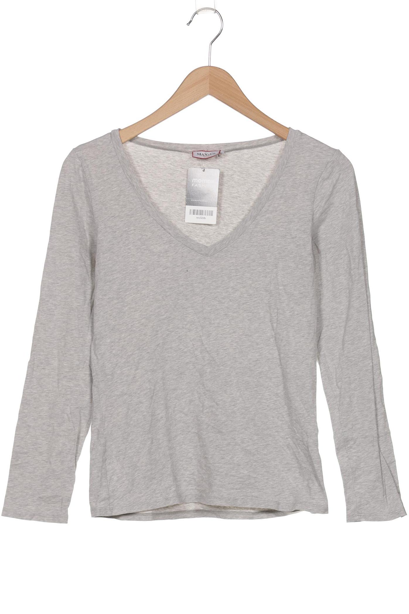 

MAX&Co. Damen Langarmshirt, grau, Gr. 42