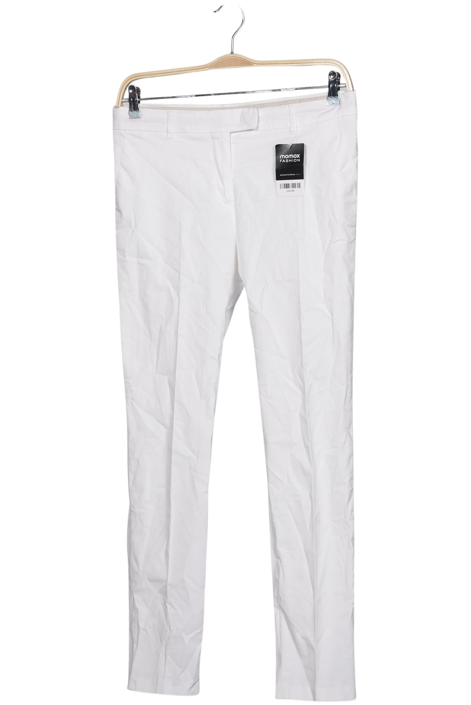 

Max Mara Damen Stoffhose, weiß, Gr. 44