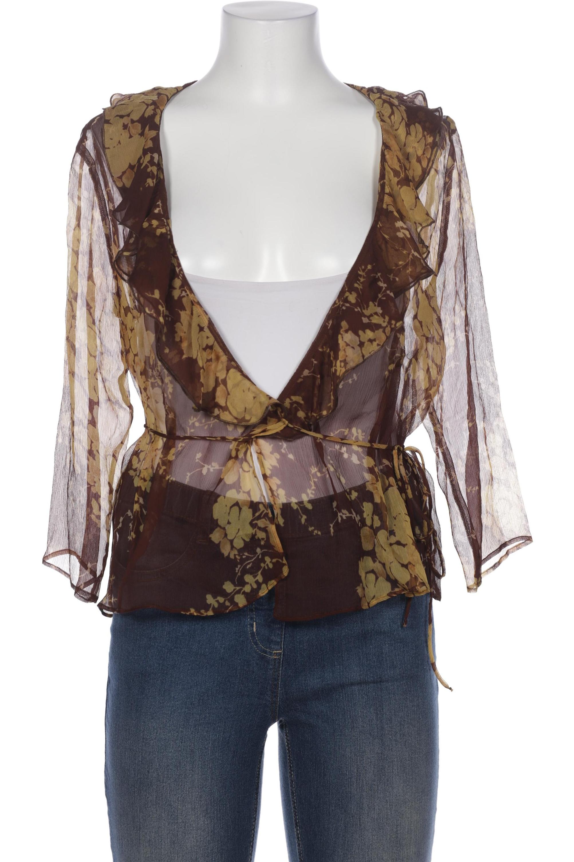 

Max Mara Damen Bluse, braun, Gr. 40
