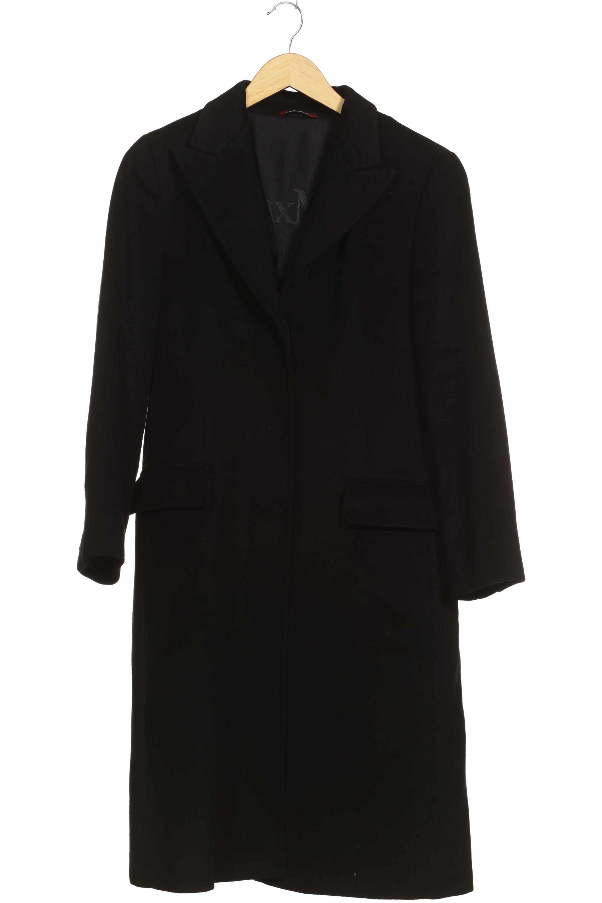 

Max Mara Damen Mantel, schwarz, Gr. 44