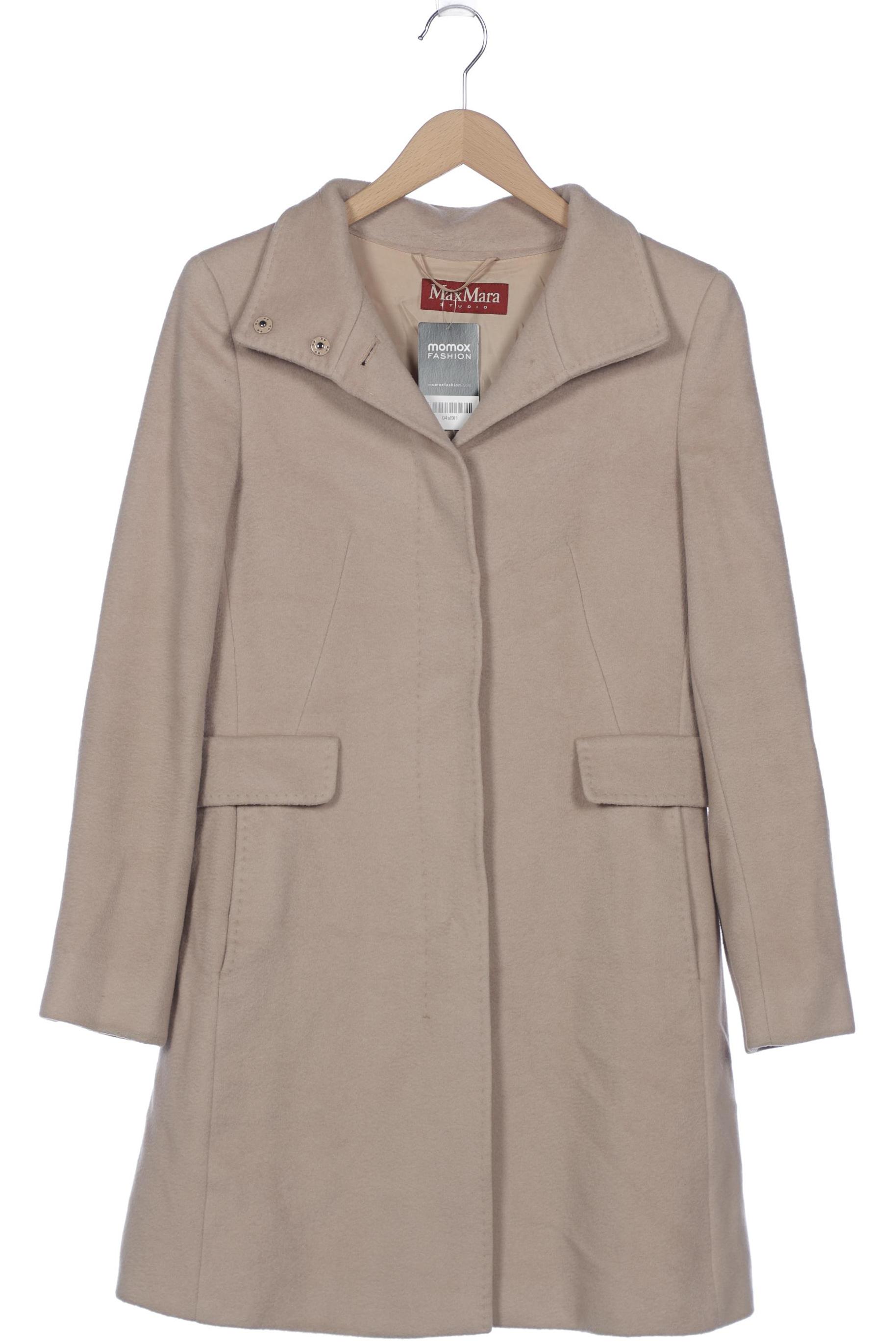 

Max Mara Damen Mantel, beige, Gr. 38