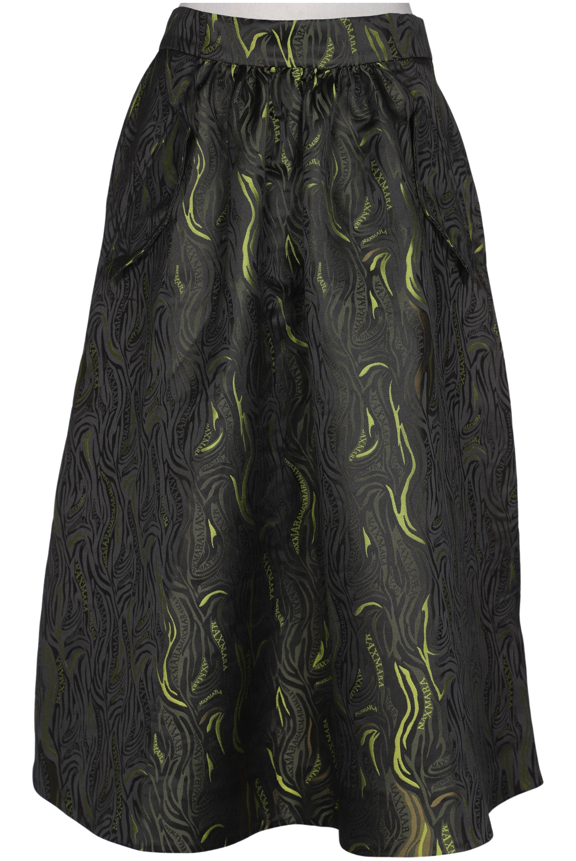 

Max Mara Damen Rock, grün, Gr. 29