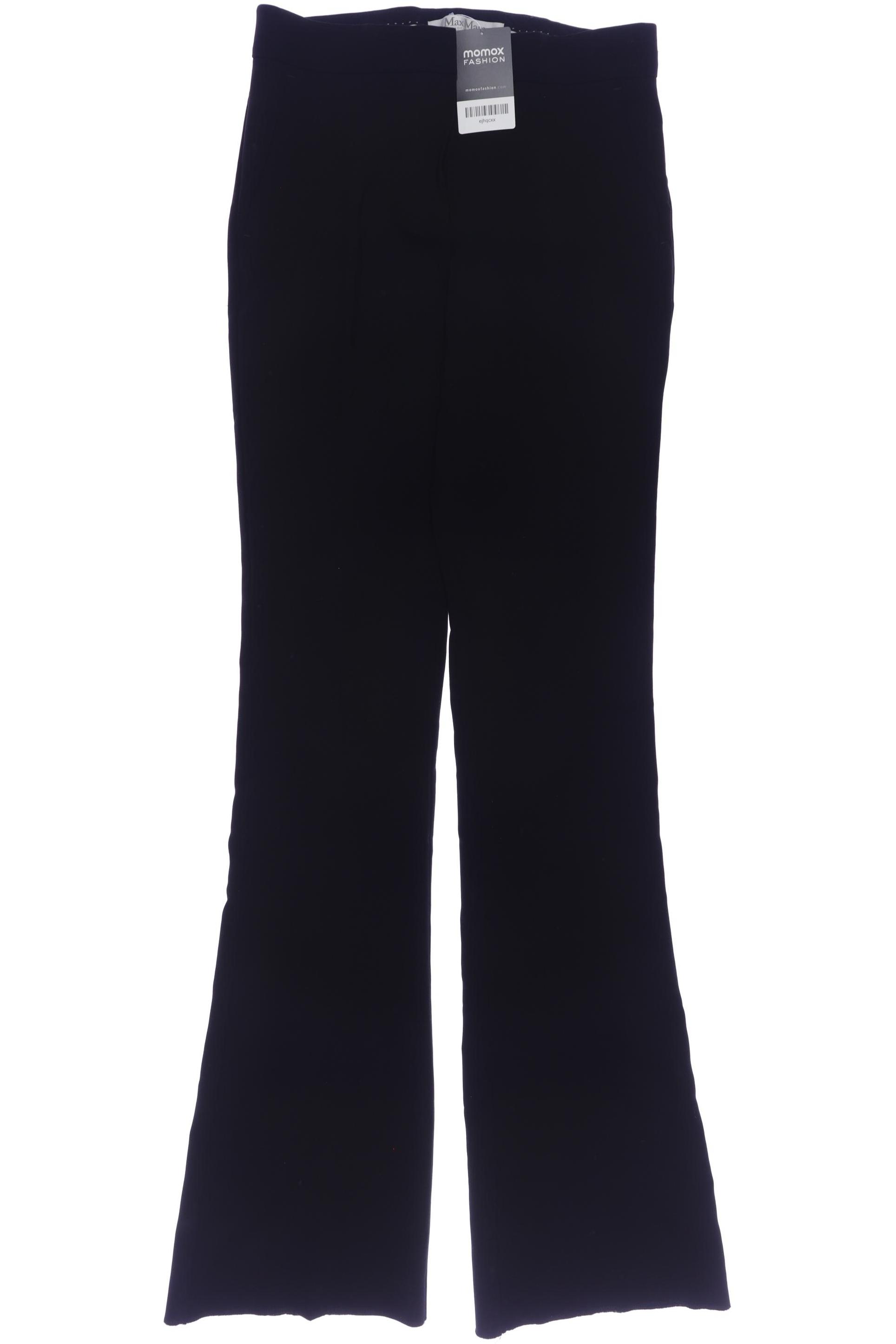

Max Mara Damen Stoffhose, schwarz, Gr. 34