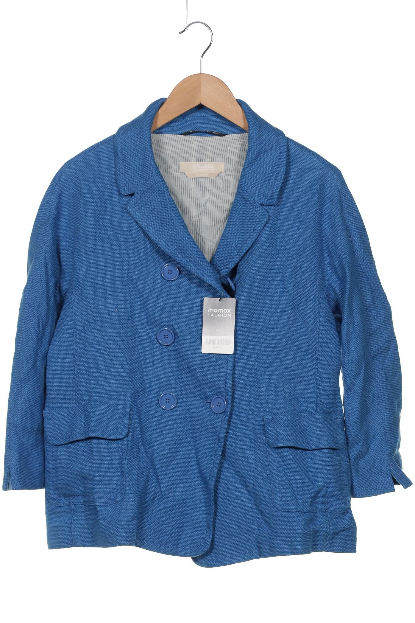 

Max Mara Damen Jacke, blau, Gr. 46