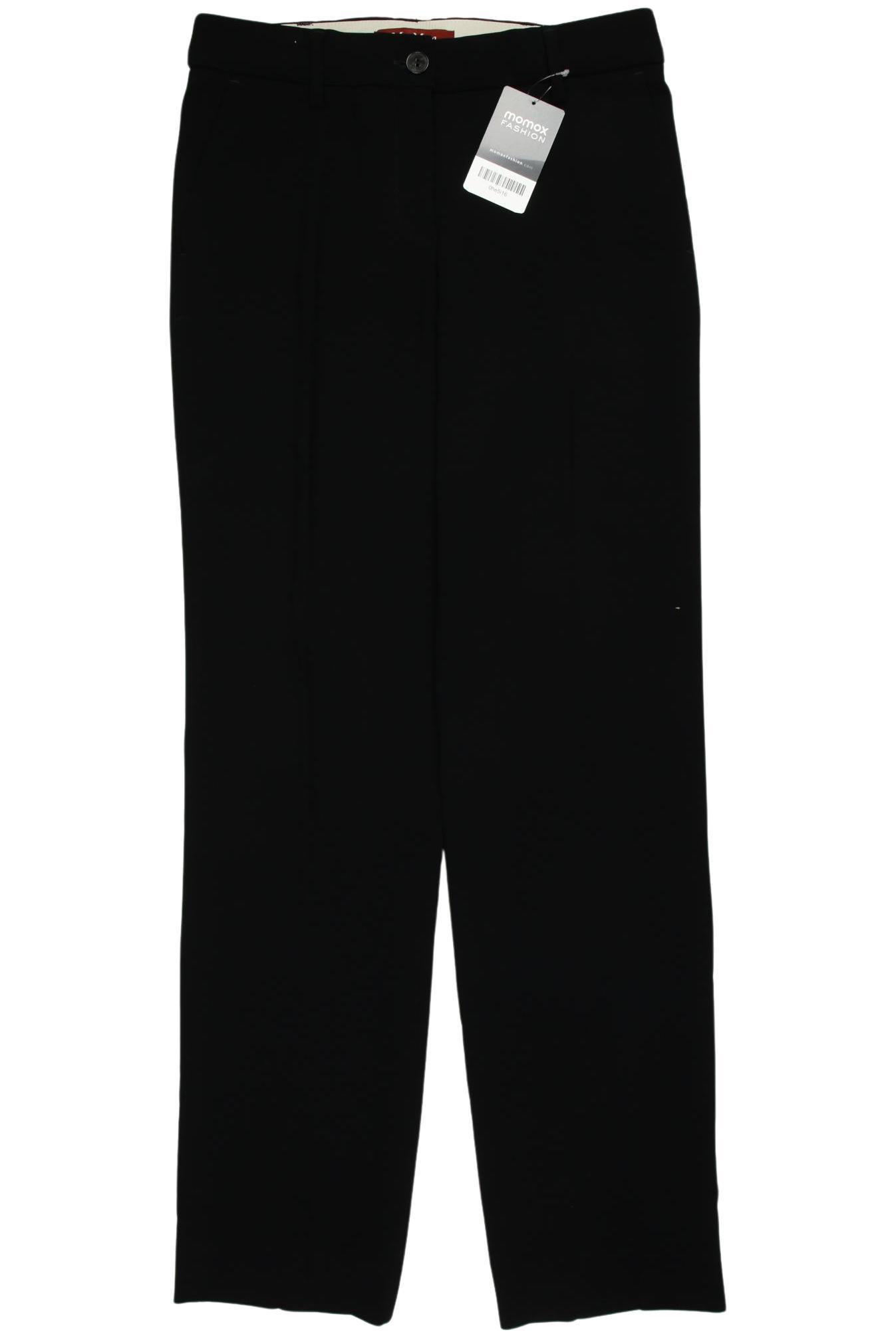 

Max Mara Damen Stoffhose, schwarz, Gr. 28