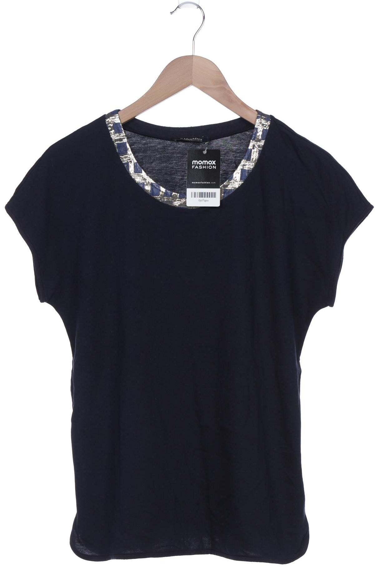

Max Mara Damen T-Shirt, marineblau, Gr. 42