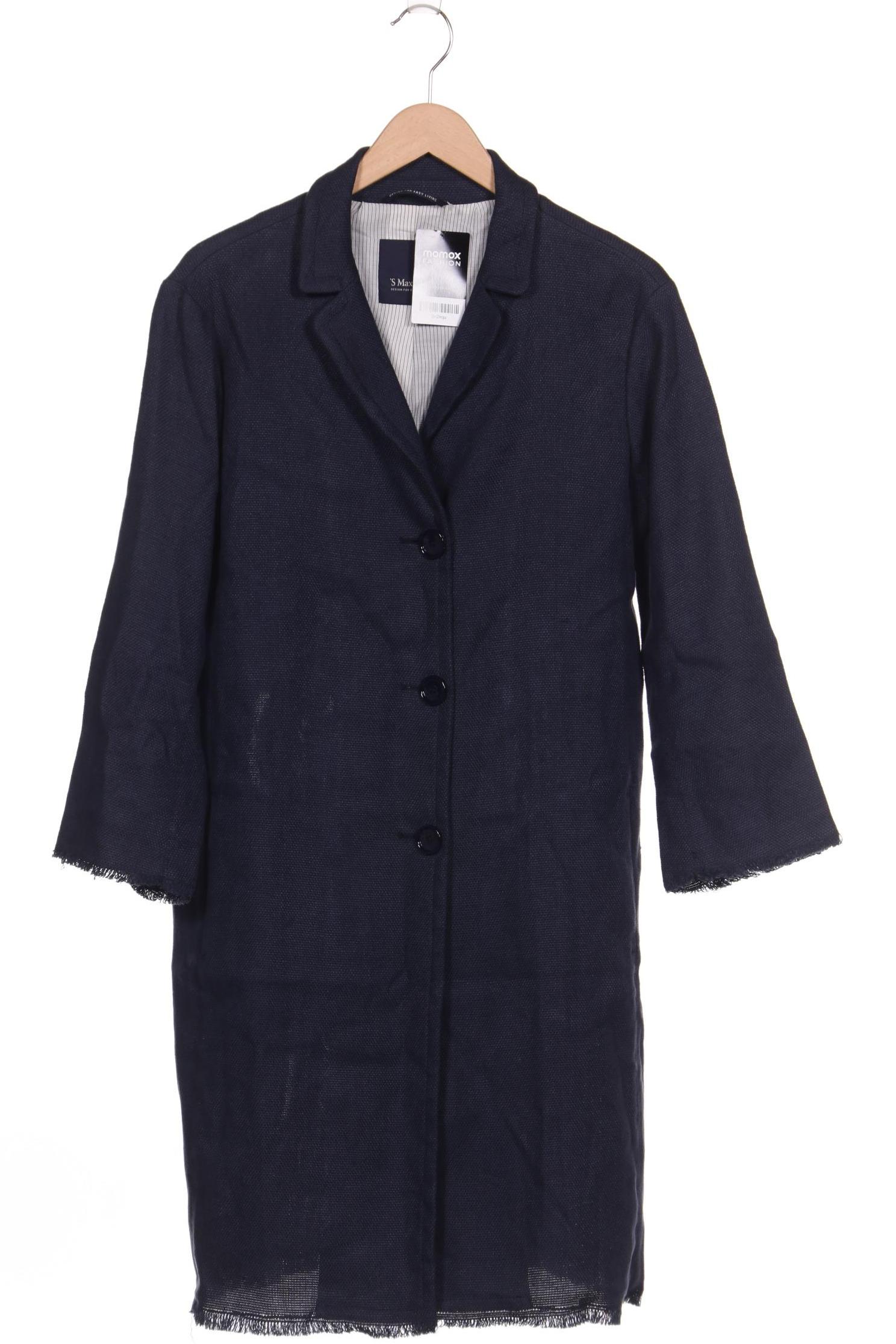 

Max Mara Damen Mantel, marineblau