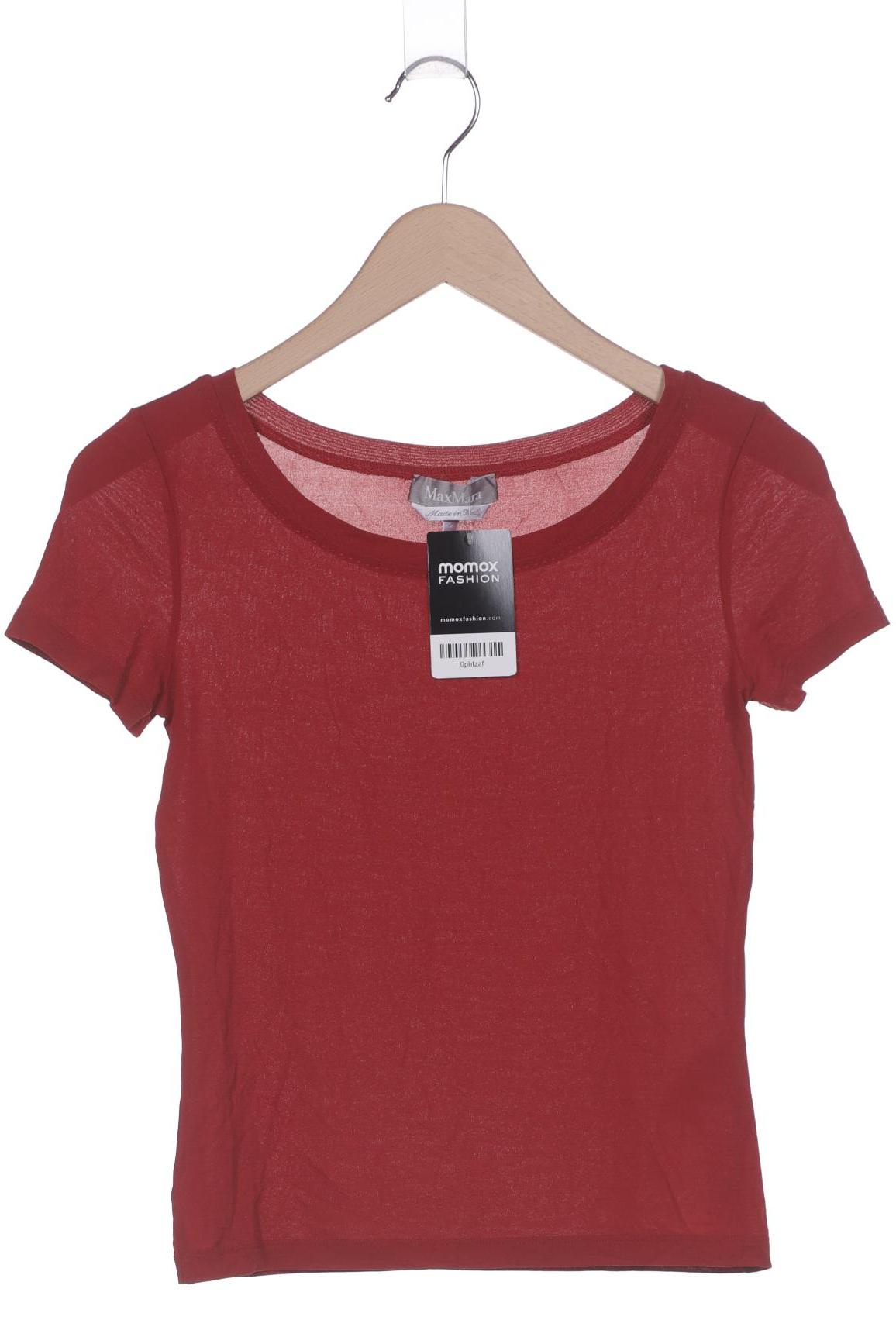 

Max Mara Damen T-Shirt, rot, Gr. 36