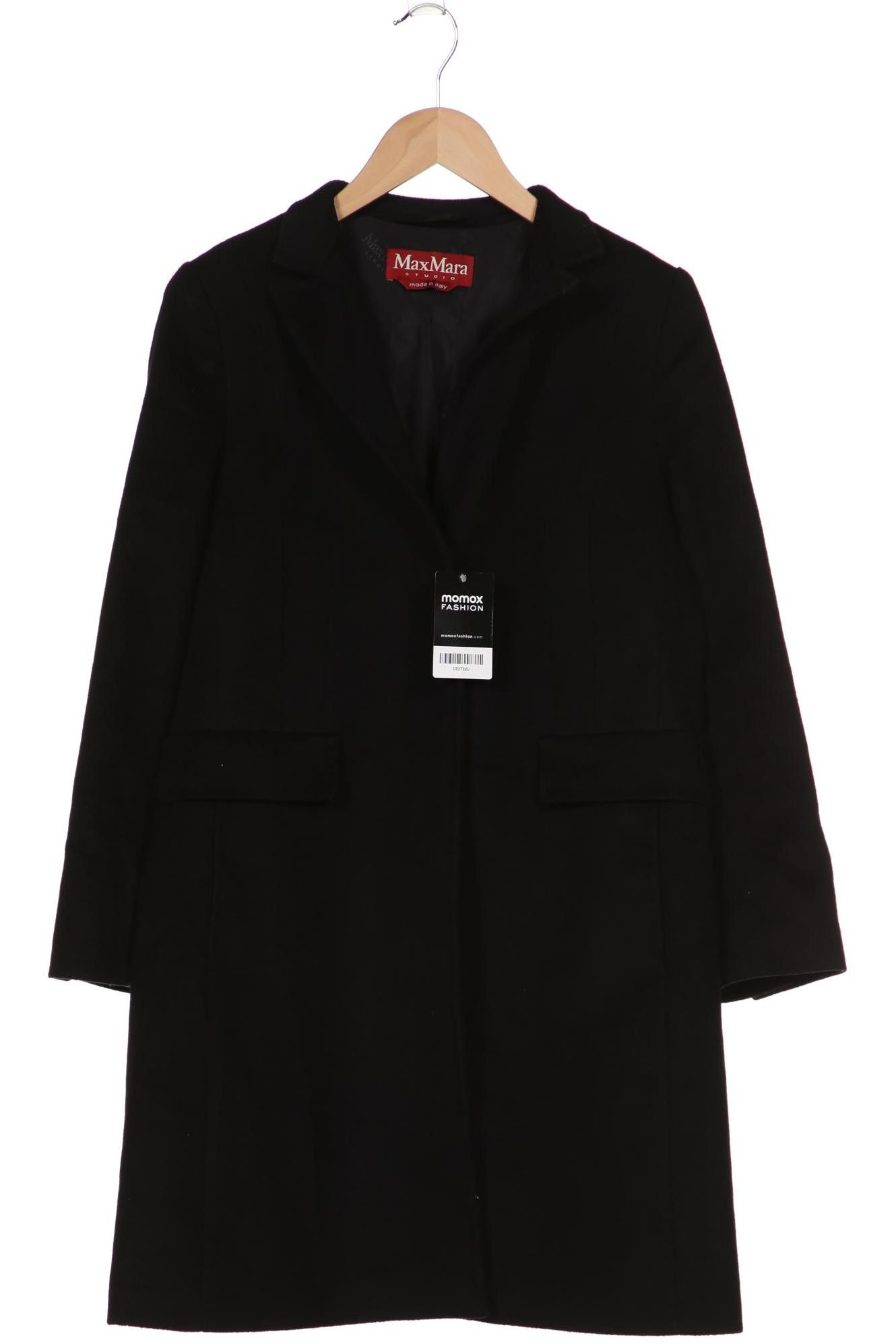 

Max Mara Damen Mantel, schwarz