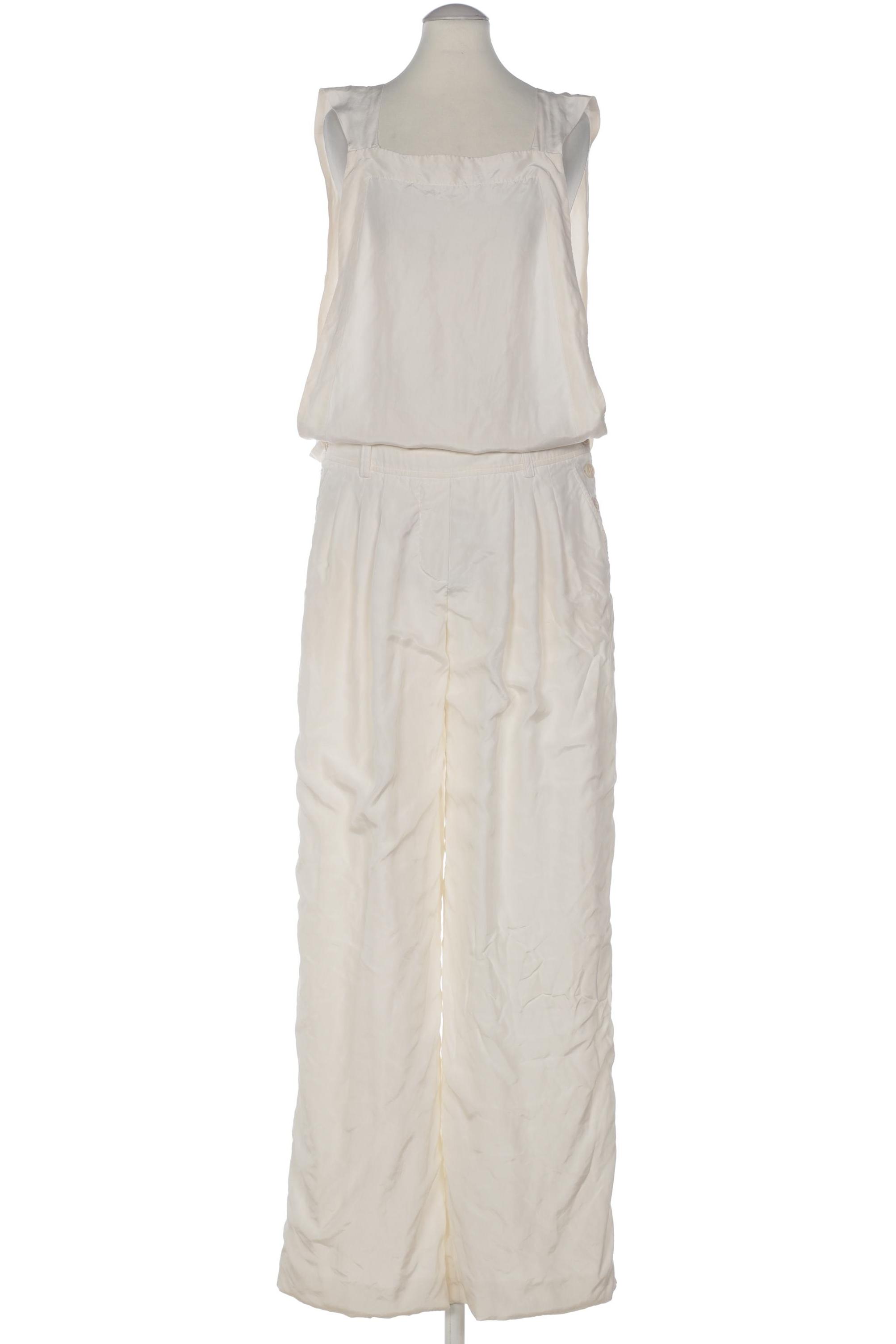 

Max Mara Damen Jumpsuit/Overall, cremeweiß, Gr. 38