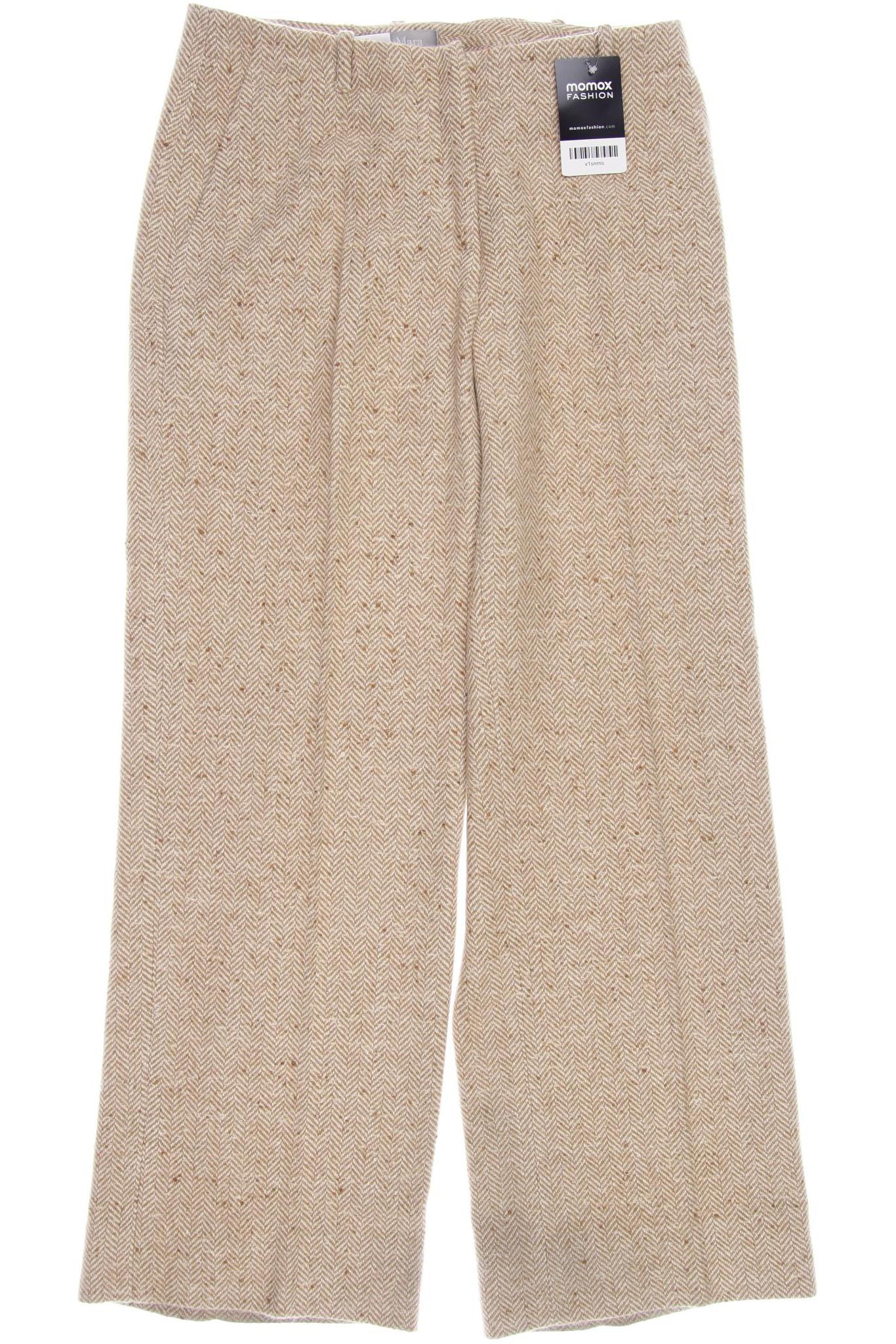 

Max Mara Damen Stoffhose, beige