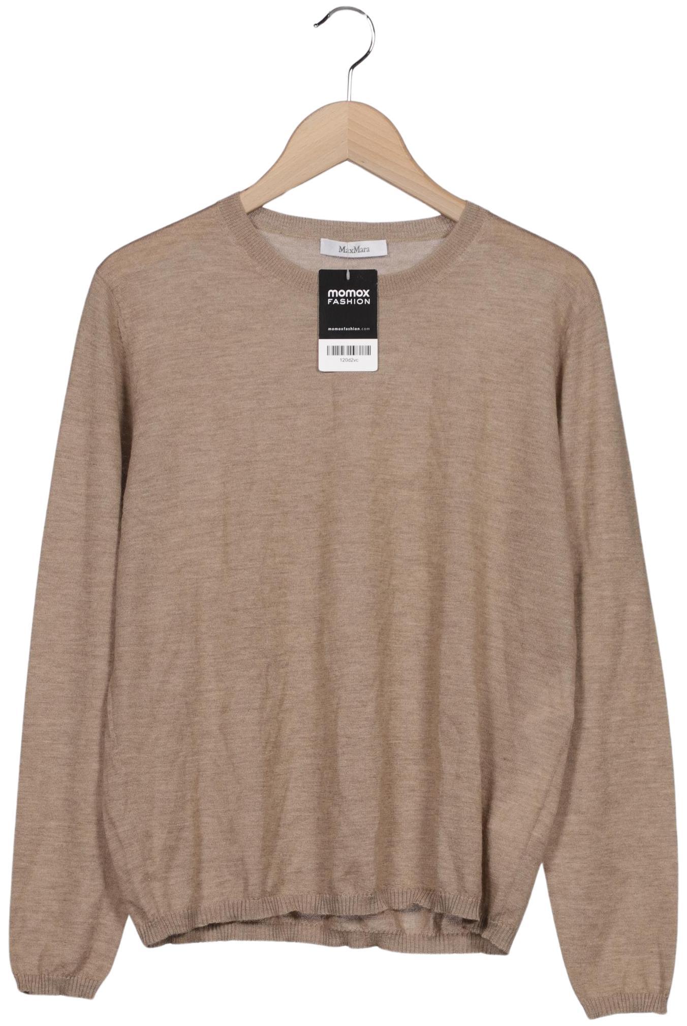 

Max Mara Damen Pullover, beige, Gr. 42