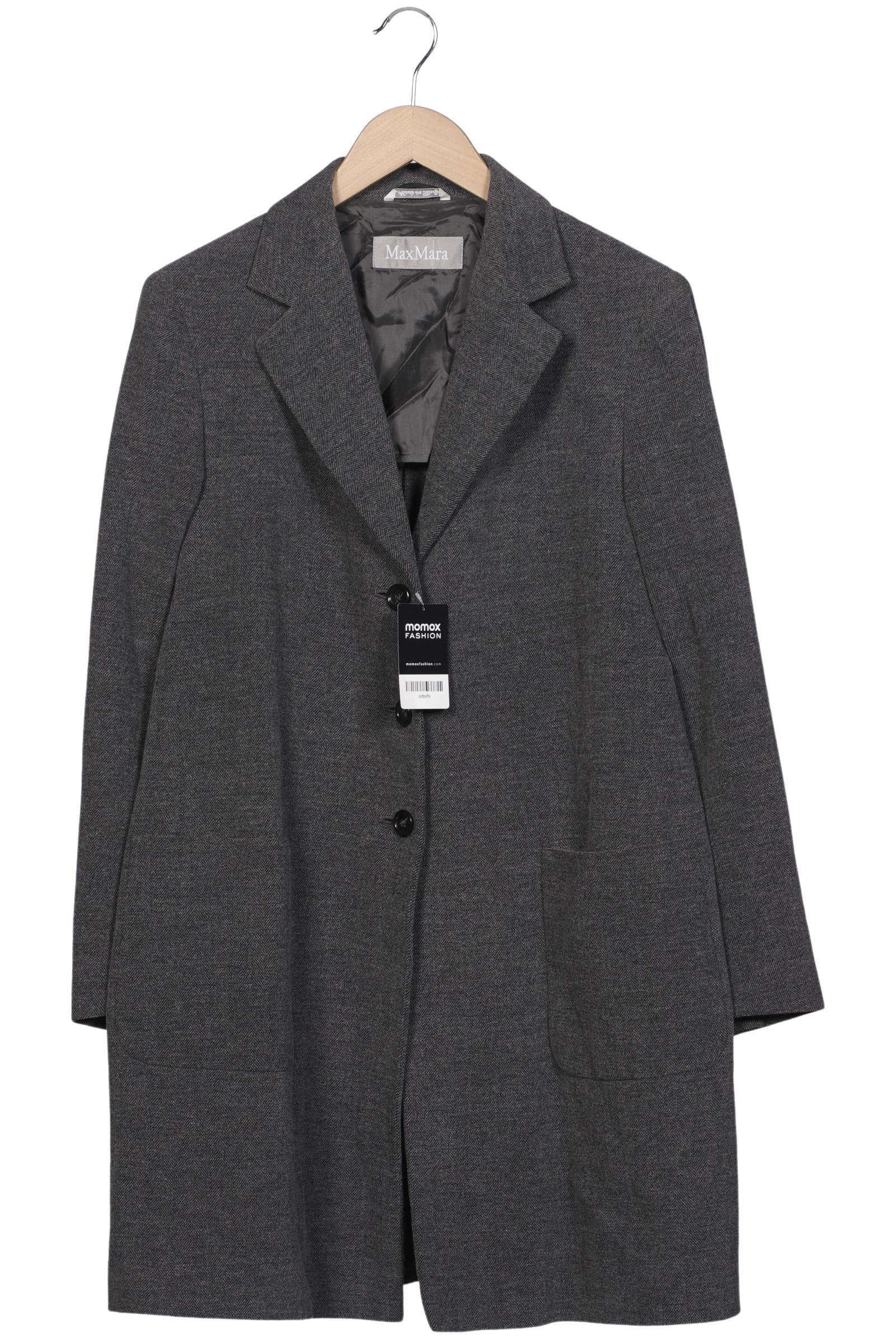 

Max Mara Damen Mantel, grau, Gr. 42