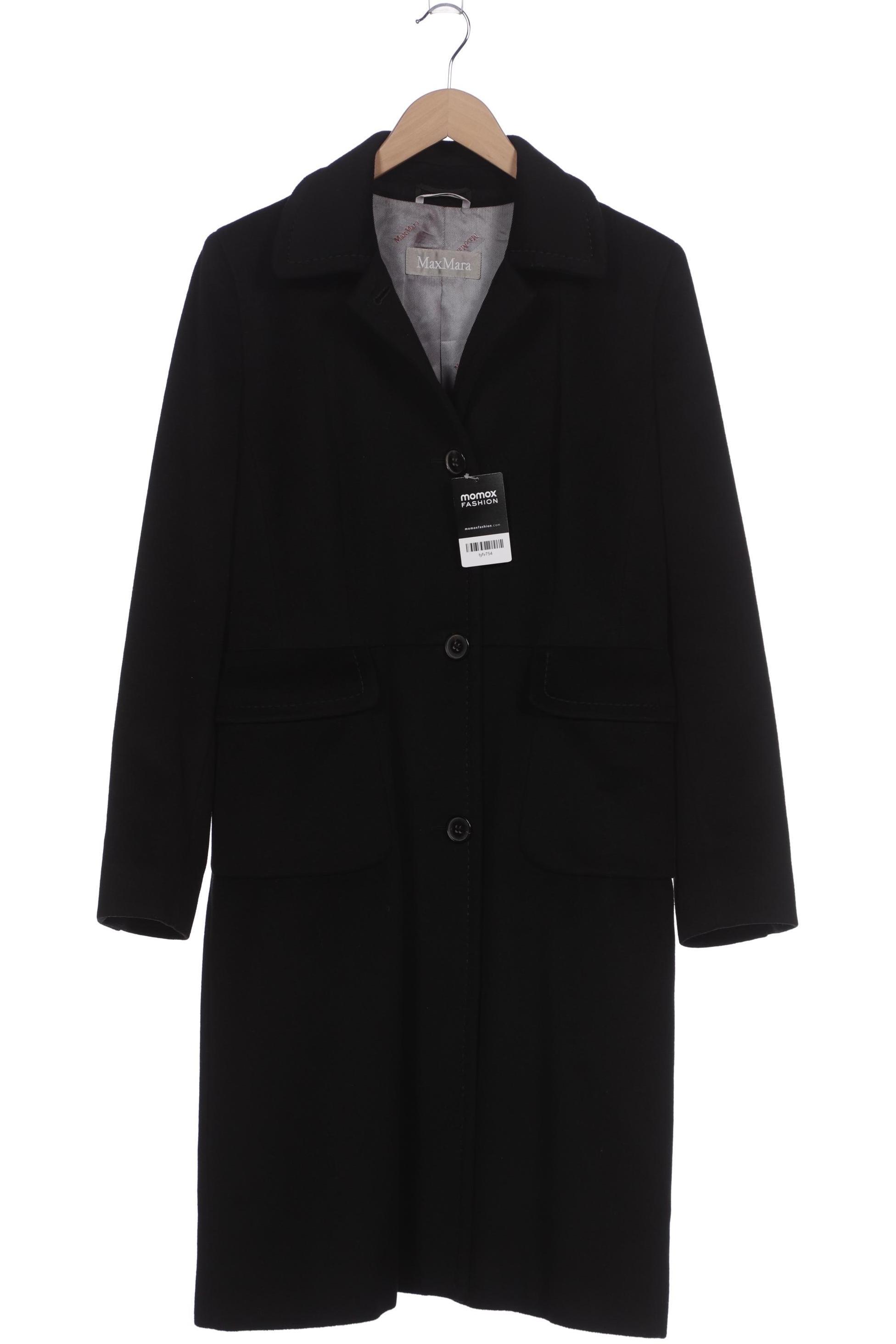 

Max Mara Damen Mantel, schwarz, Gr. 44