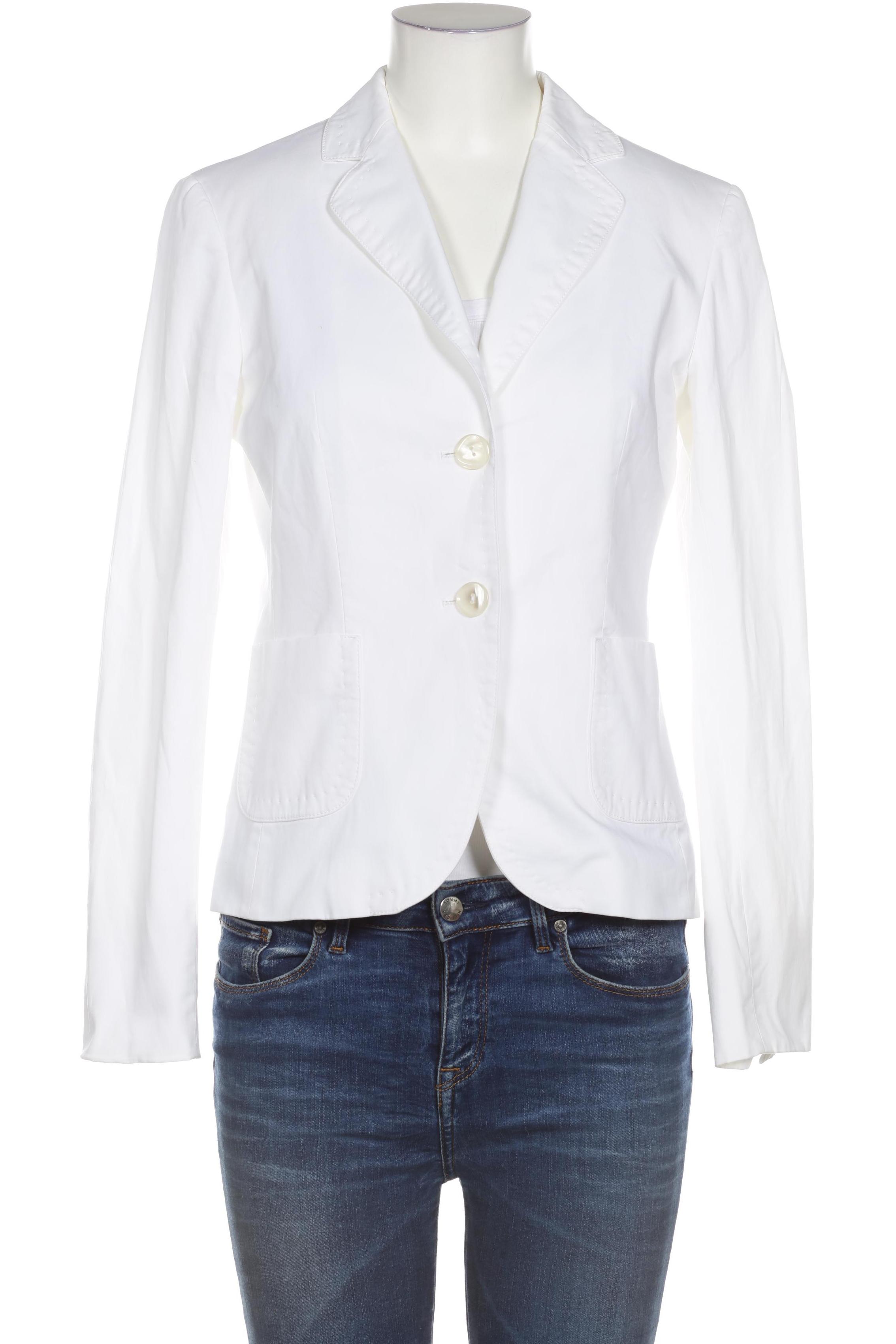 

Max Mara Damen Blazer, weiß, Gr. 36