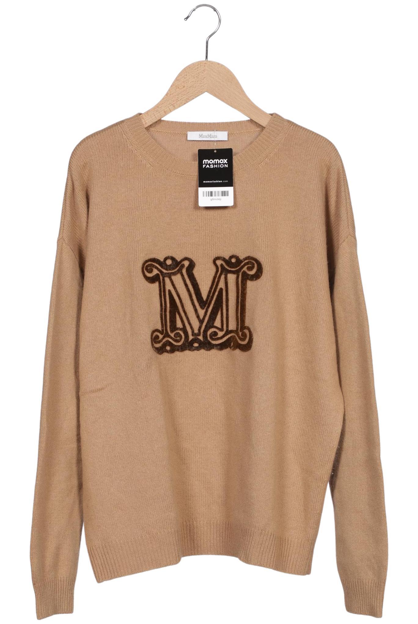

Max Mara Damen Pullover, beige, Gr. 44