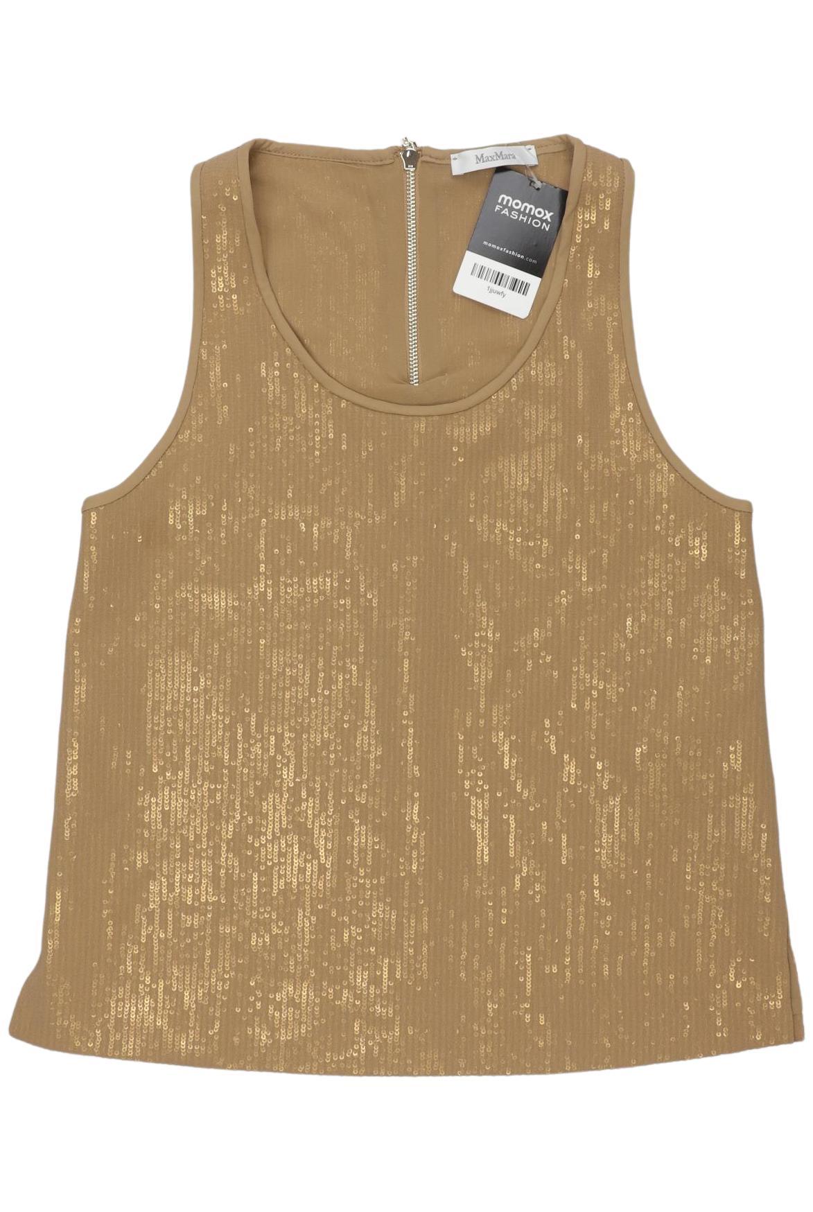 

Max Mara Damen Top, braun, Gr. 34