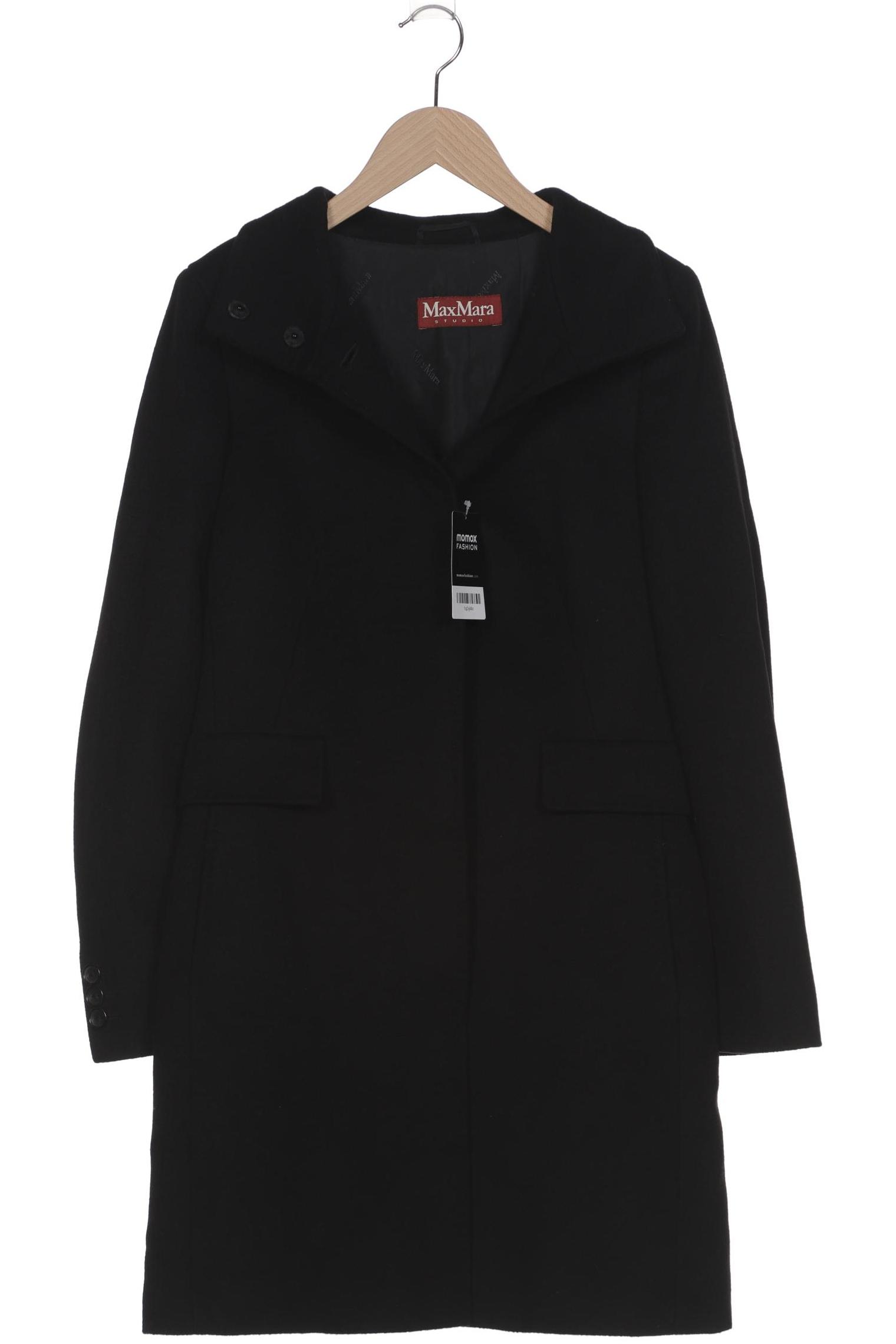

Max Mara Damen Mantel, schwarz, Gr. 38