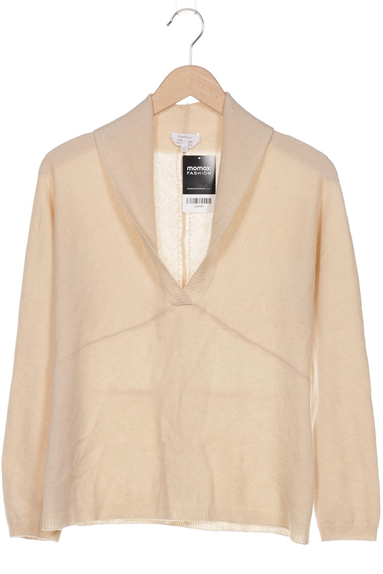 

Max Mara Damen Pullover, beige, Gr. 44