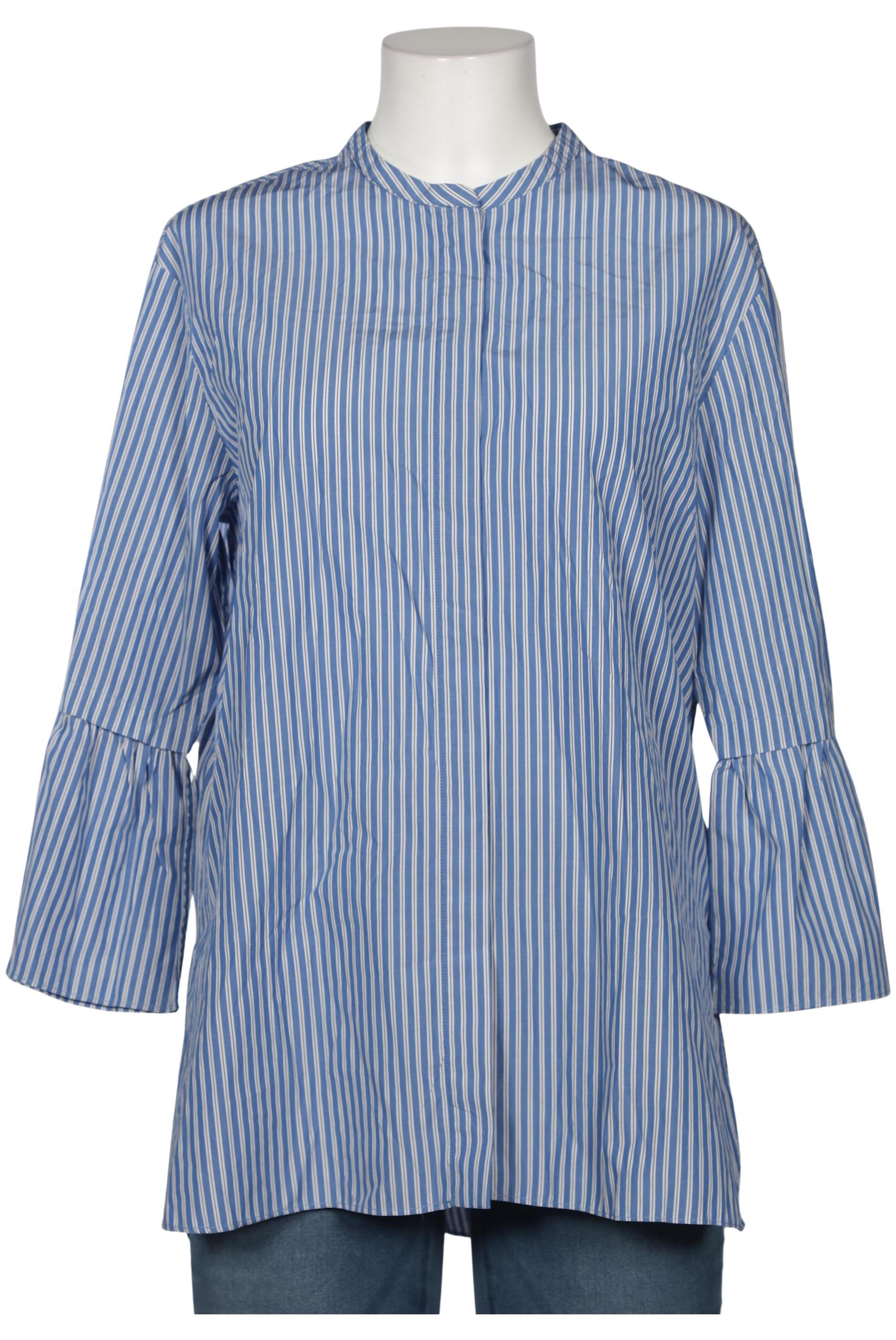 

Max Mara Damen Bluse, blau, Gr. 40