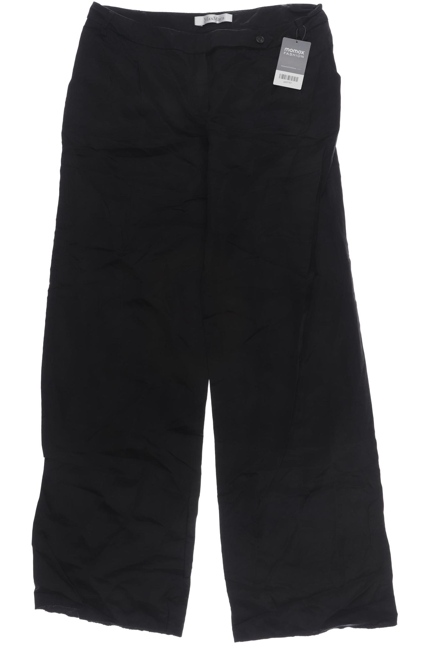 

Max Mara Damen Stoffhose, schwarz