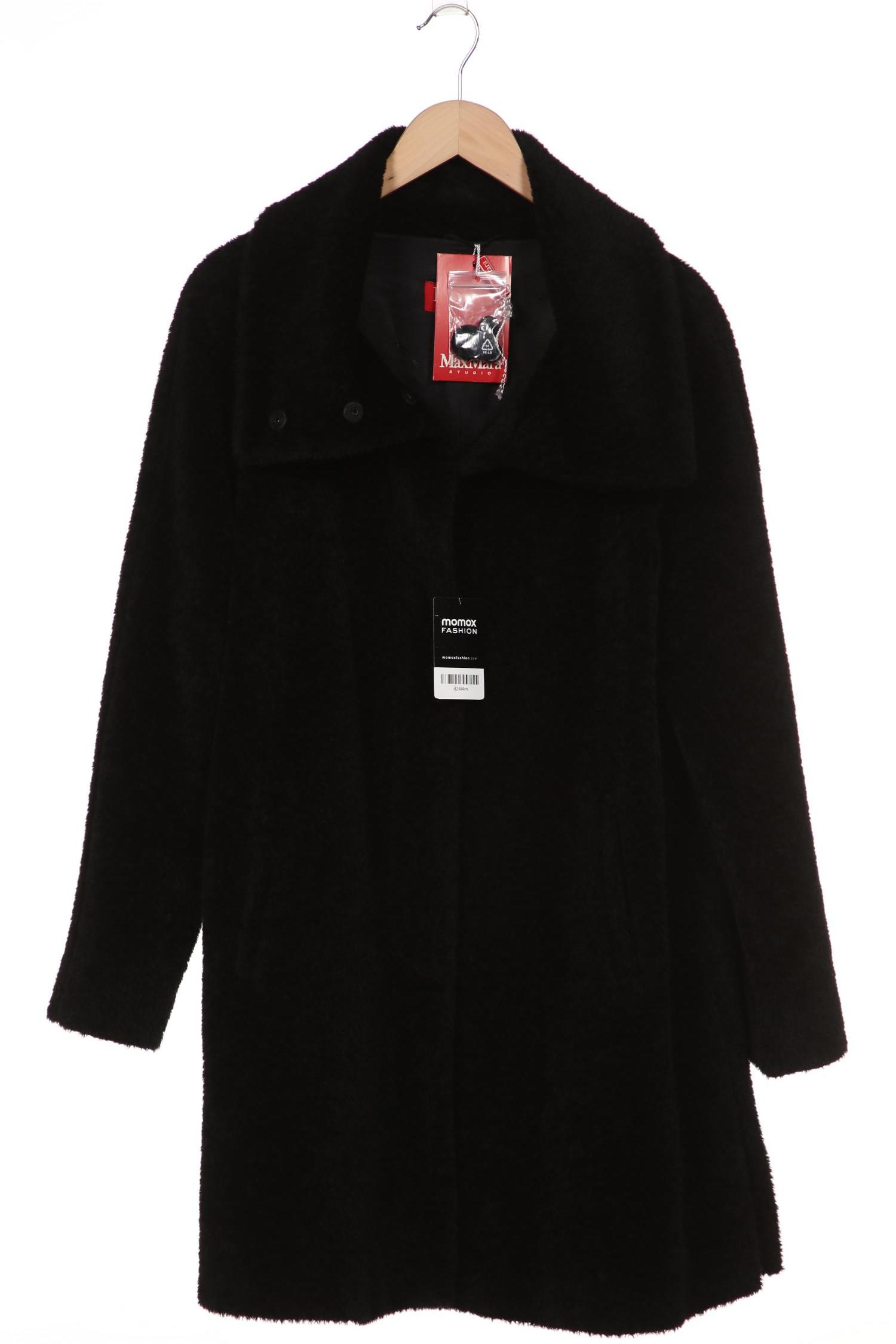 

Max Mara Damen Mantel, schwarz, Gr. 42