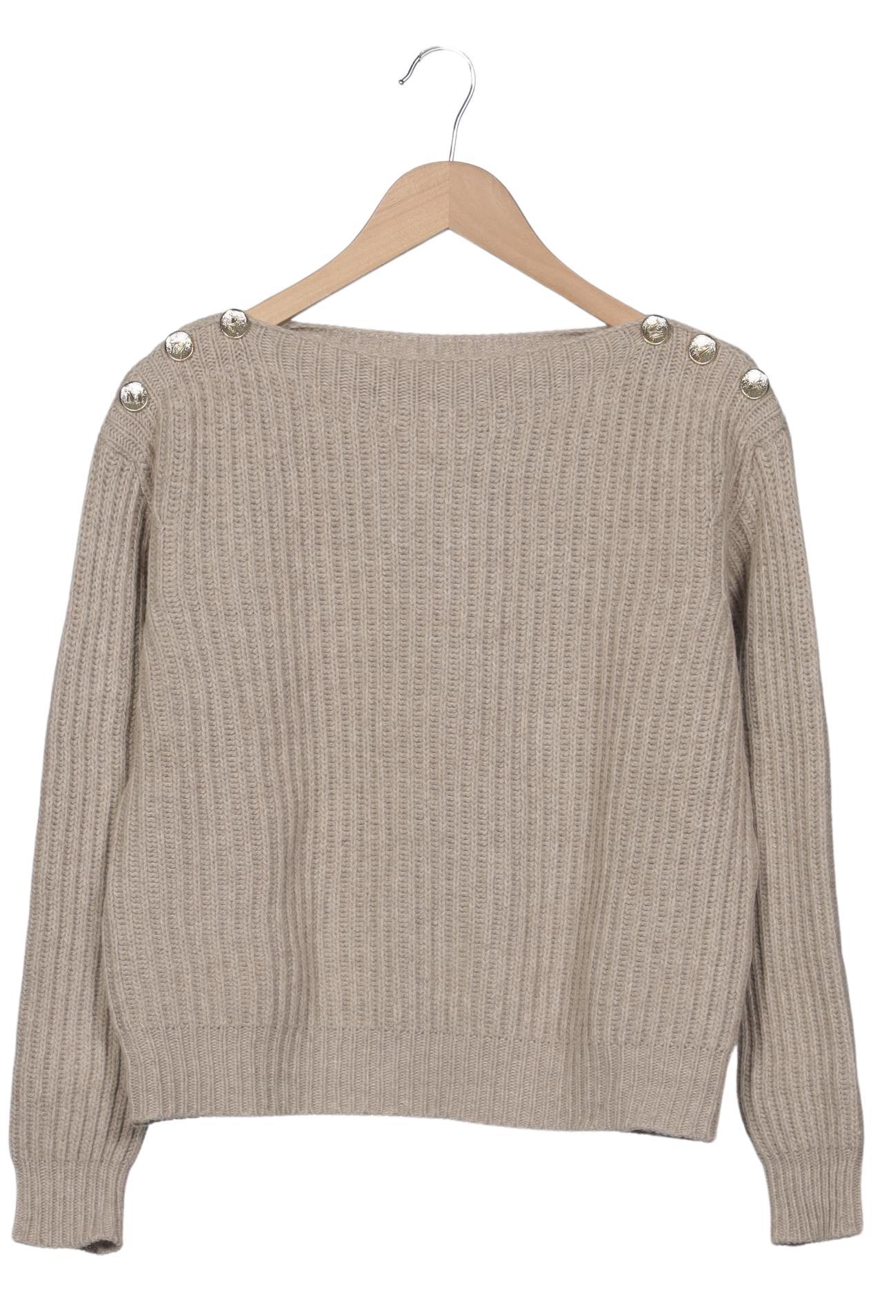 

Max Mara Damen Pullover, beige, Gr. 36