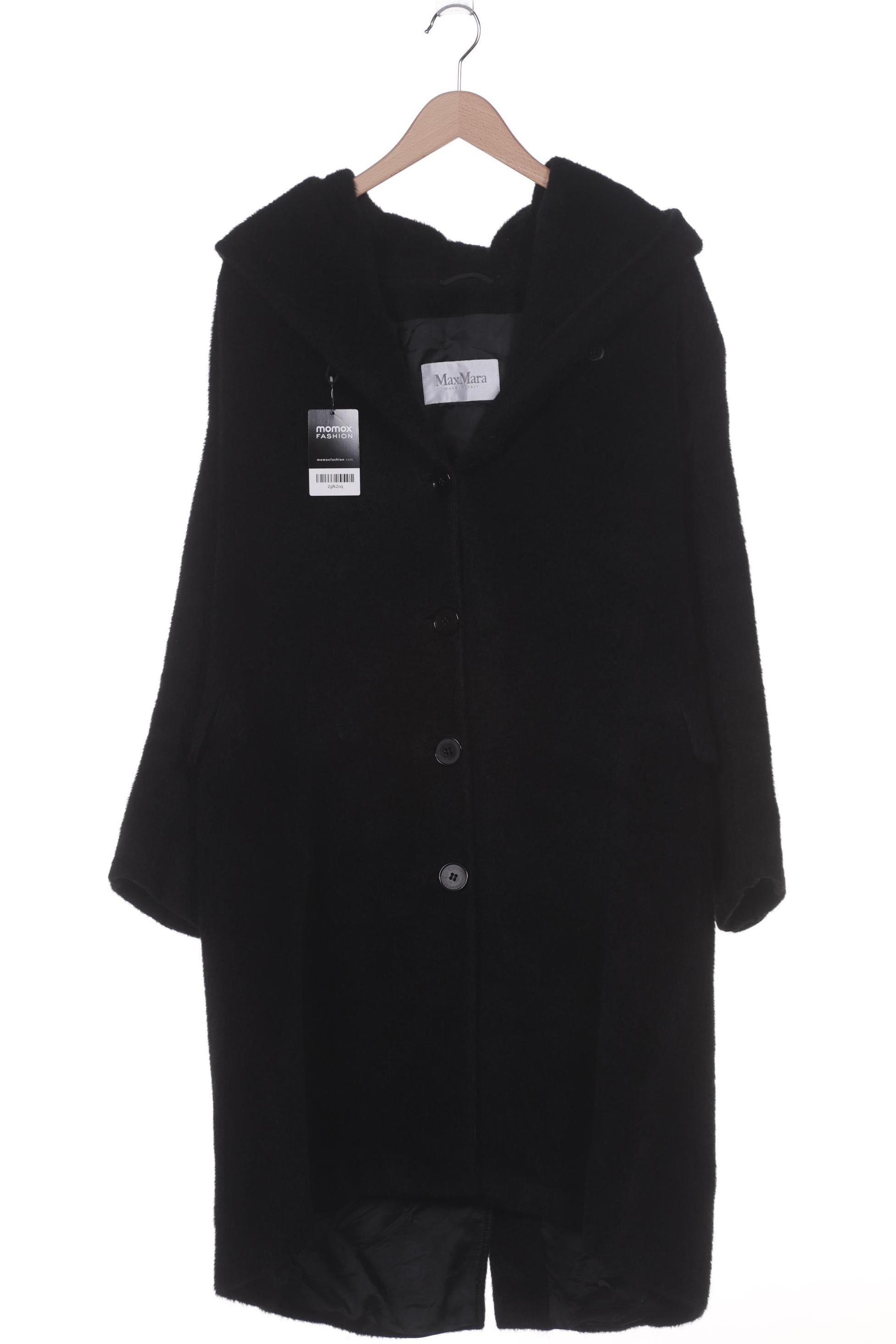

Max Mara Damen Mantel, schwarz, Gr. 40
