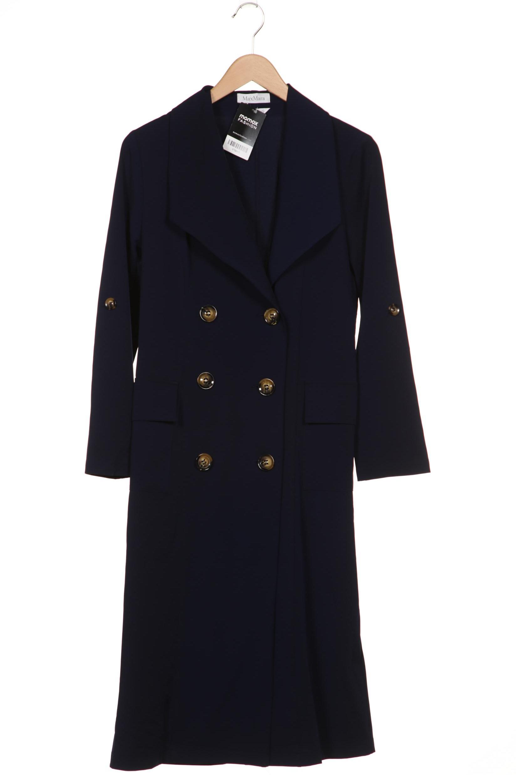 

Max Mara Damen Mantel, marineblau