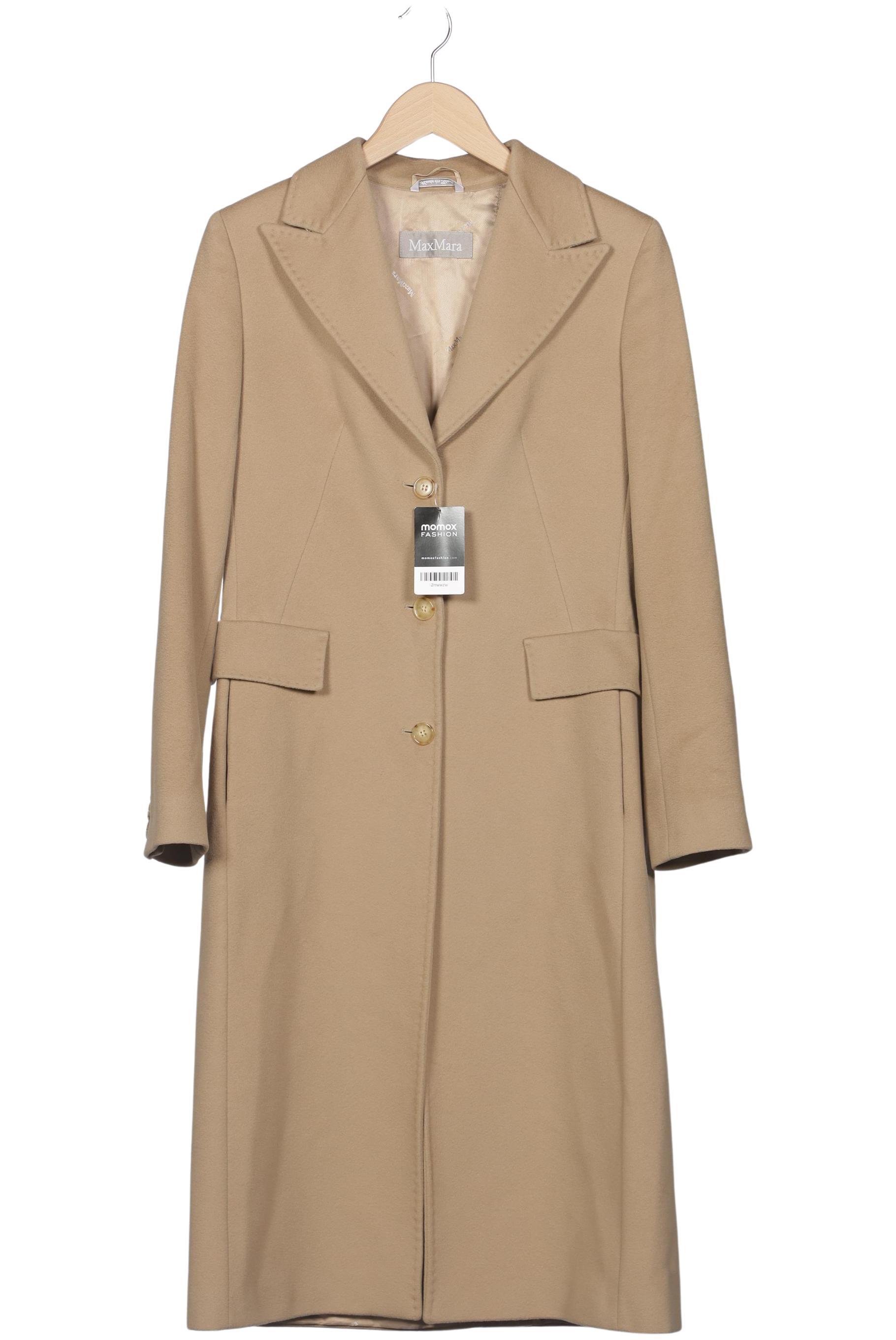

Max Mara Damen Mantel, beige, Gr. 38