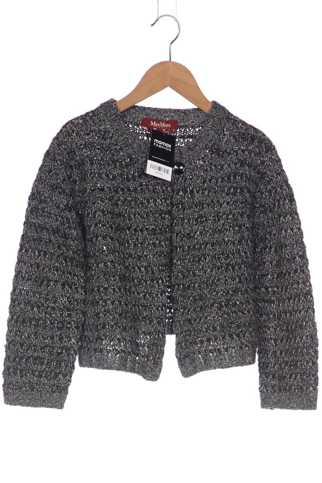 

Max Mara Damen Strickjacke, grau, Gr. 38
