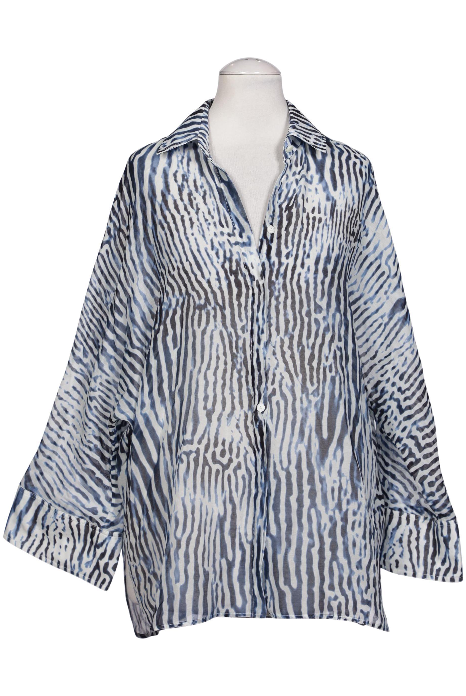 

Max Mara Damen Bluse, blau, Gr. 34